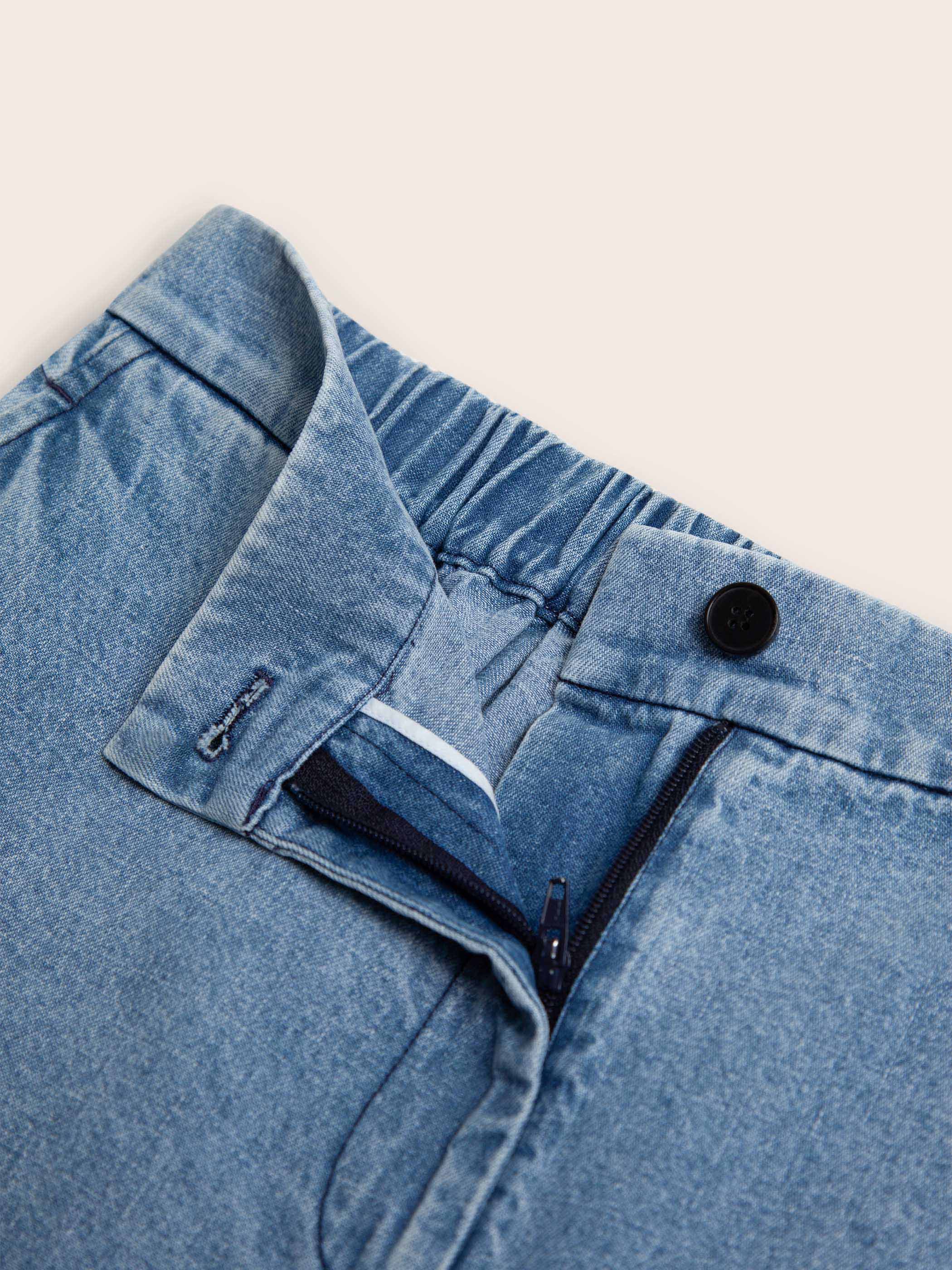 Adelaide Light Denim Wide Leg Jeans - Image 10
