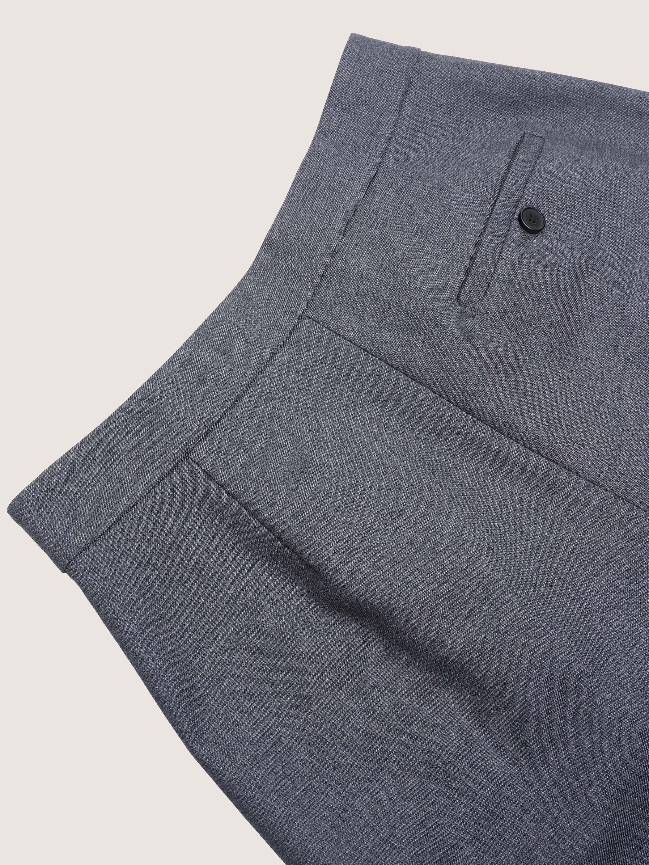 Amira Asymmetrical Pleated Trousers - Image 14