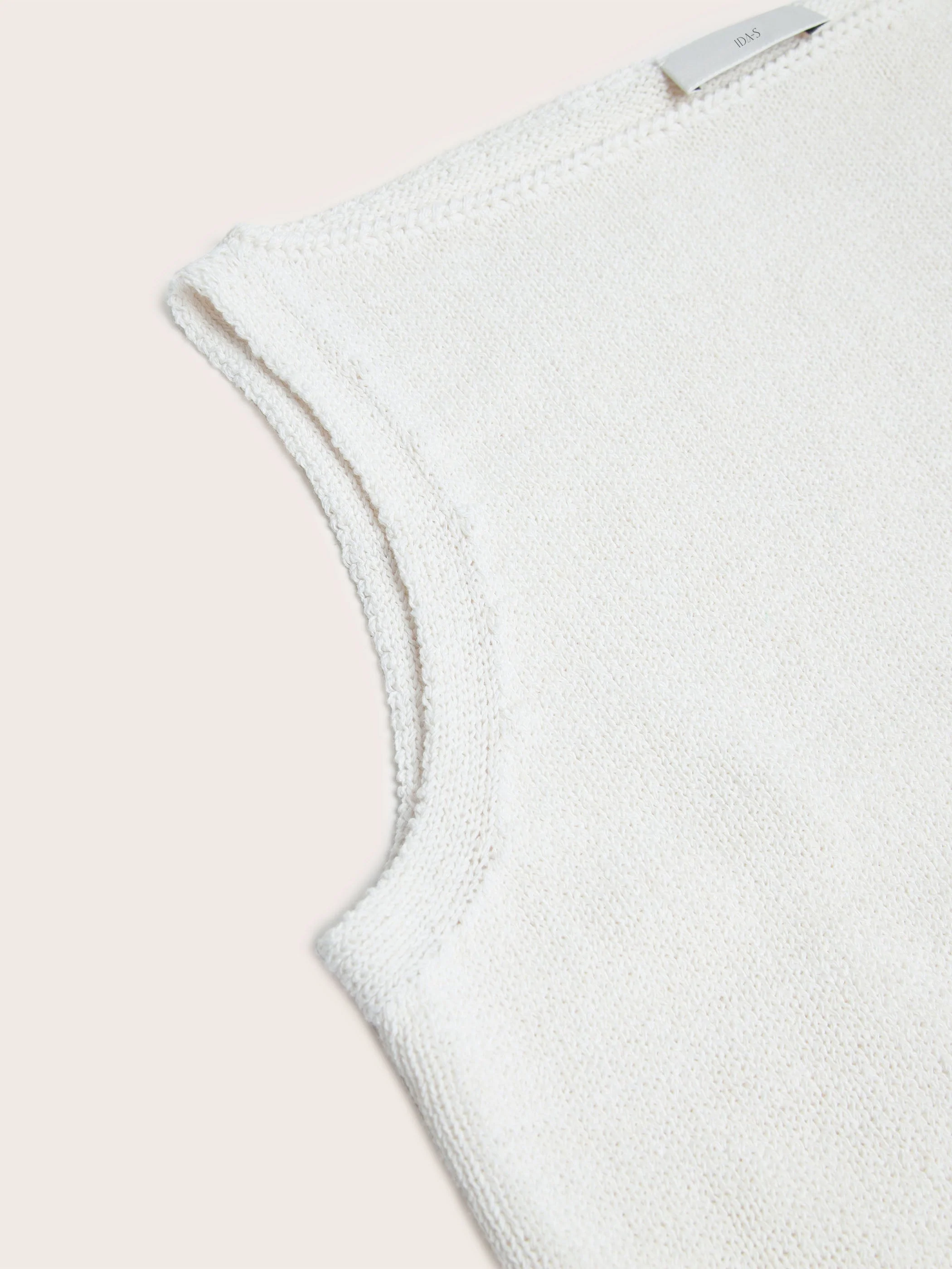 Ari Cropped Knit Tank Top - Image 8