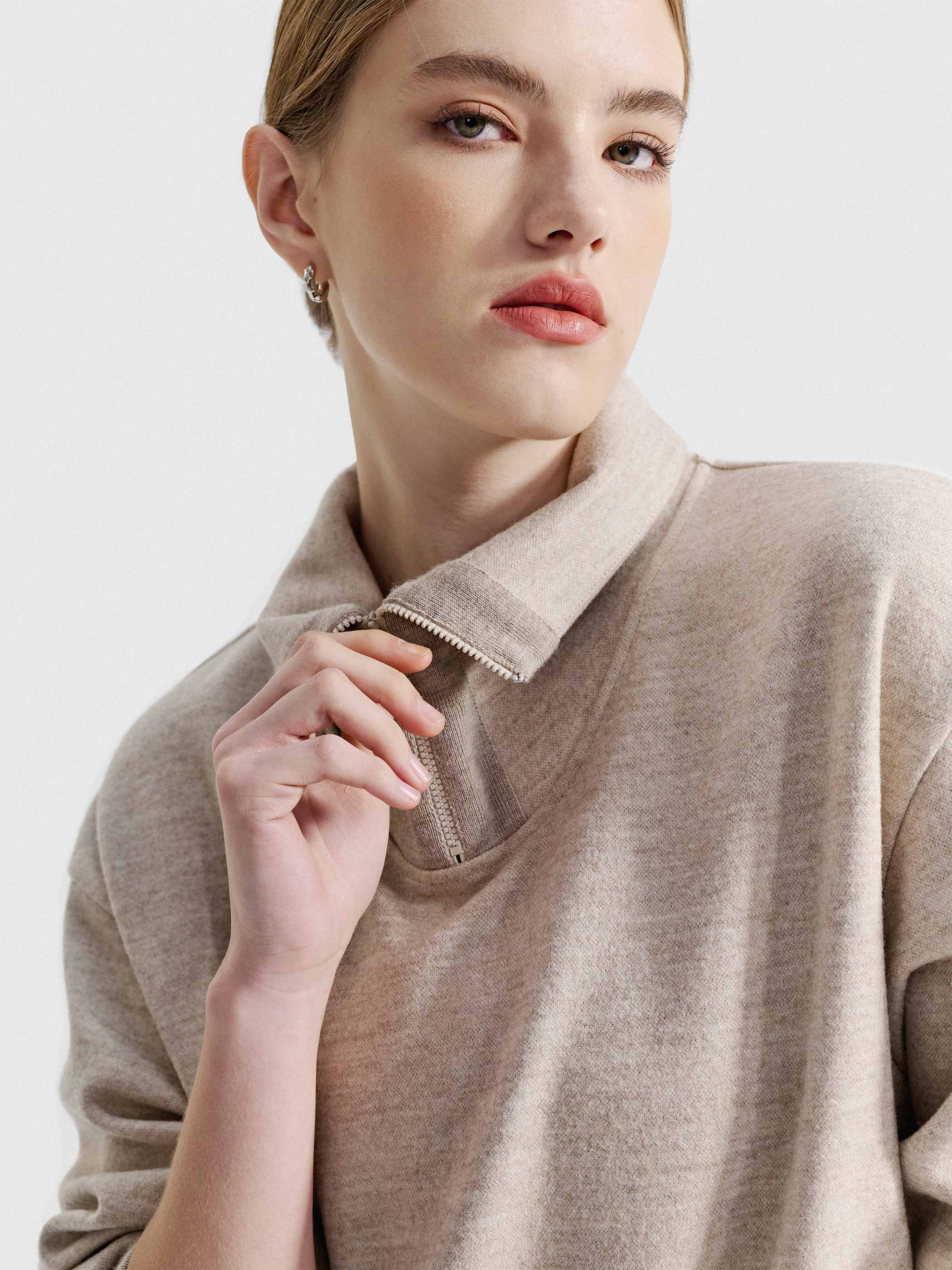 ARIA WOOL/COTTON LOOSE KNIT - Image 6