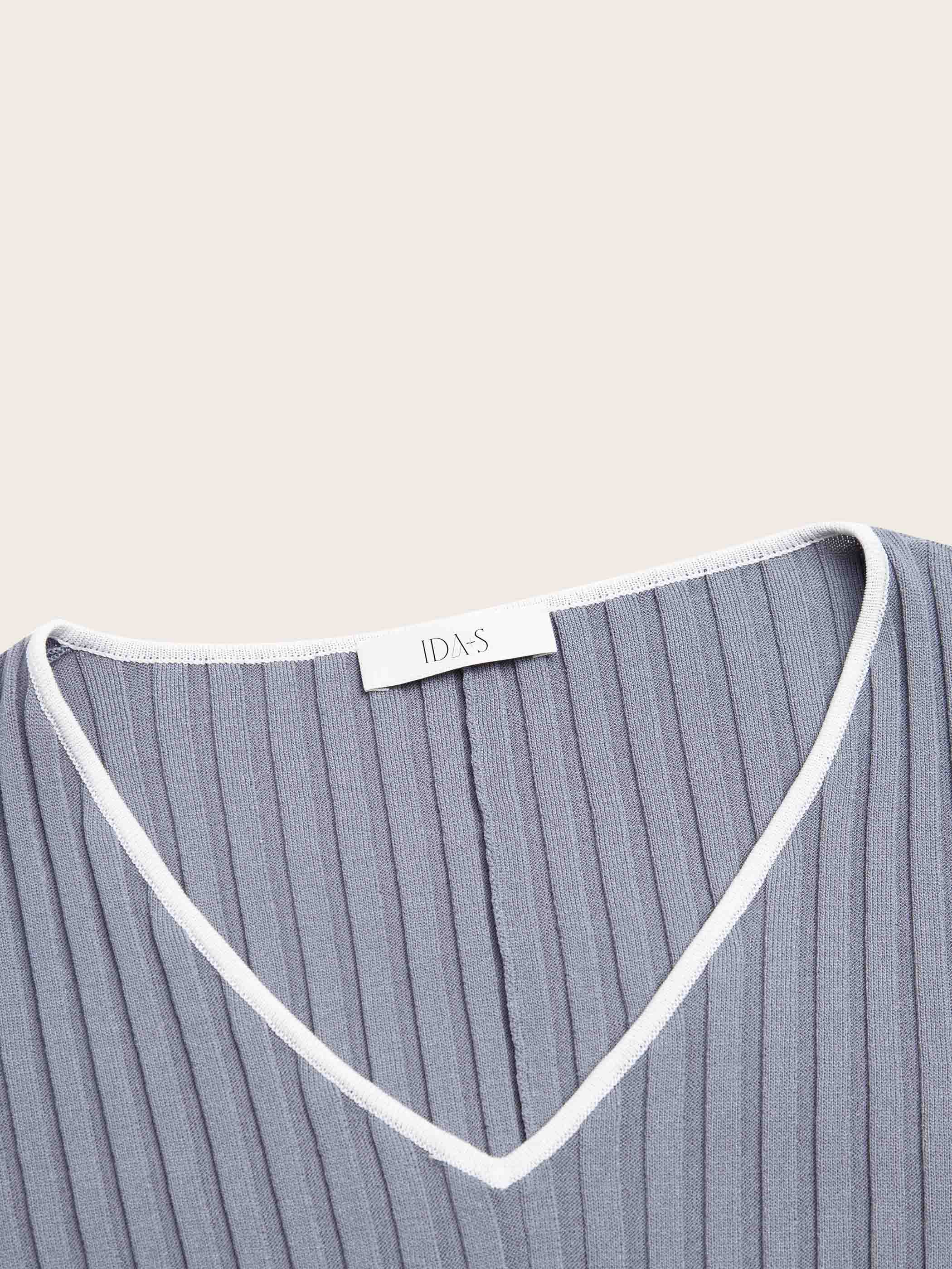 ASHA V NECK KNIT DRESS - Image 11