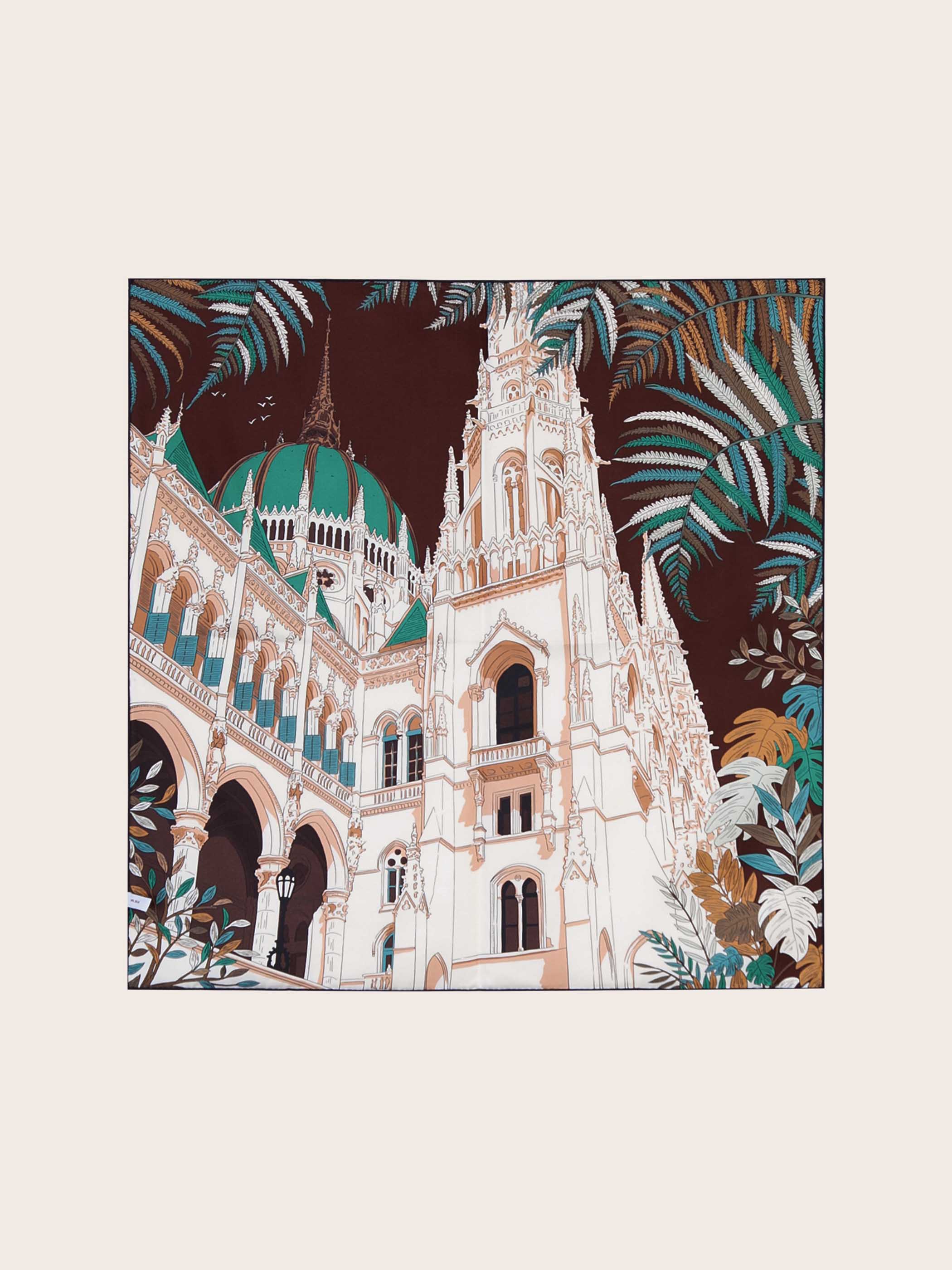 BASILICA SILK SCARF - Image 5