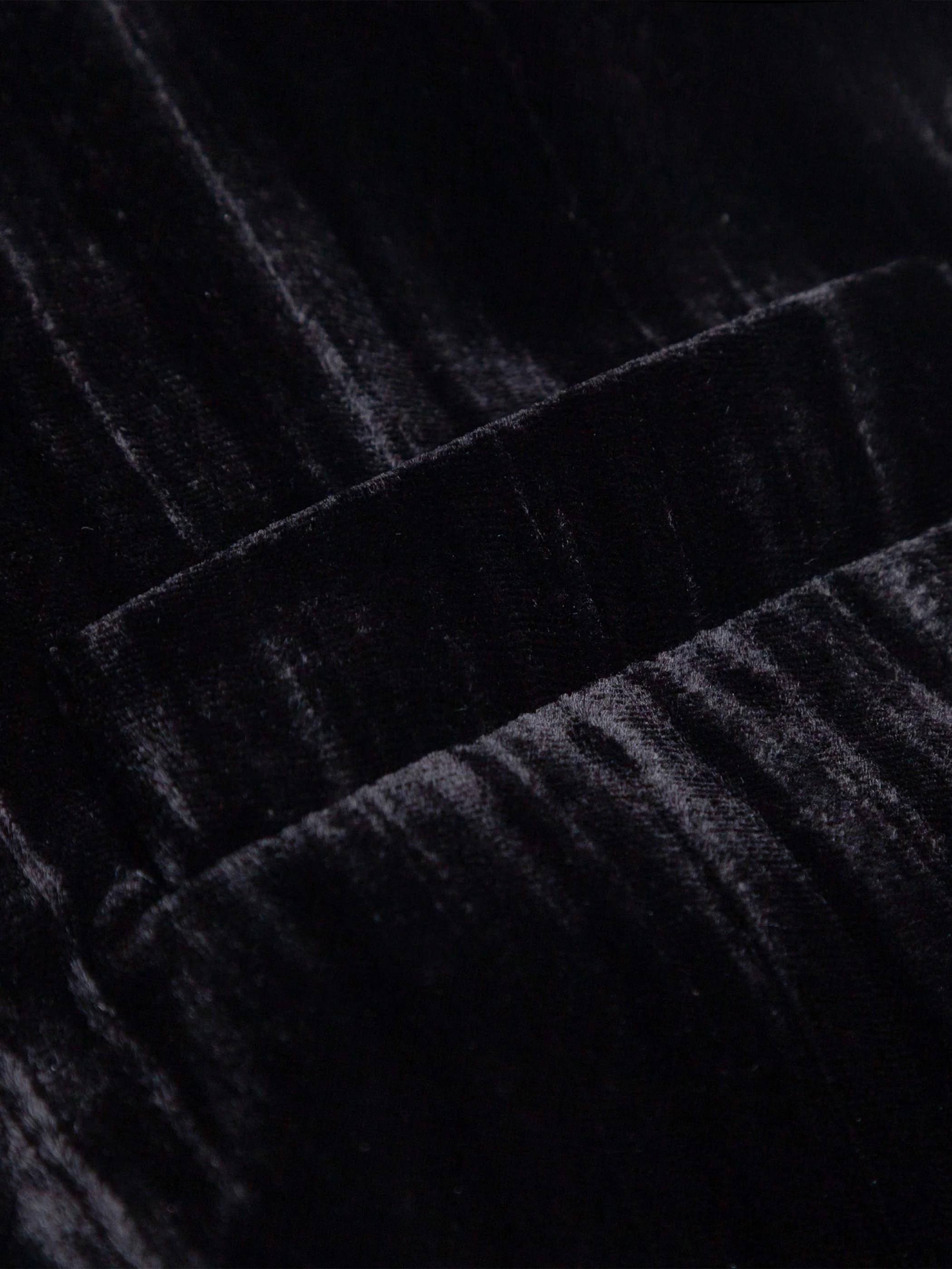 BUTTON FRONT VELVET BLAZER - Image 14