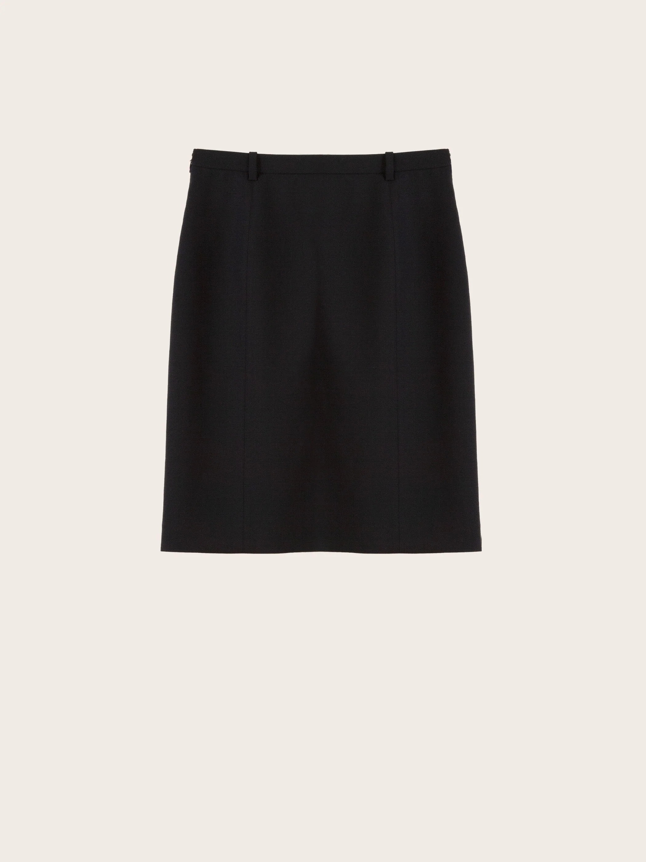 Arden Tailored Wool Skirt - Image 5
