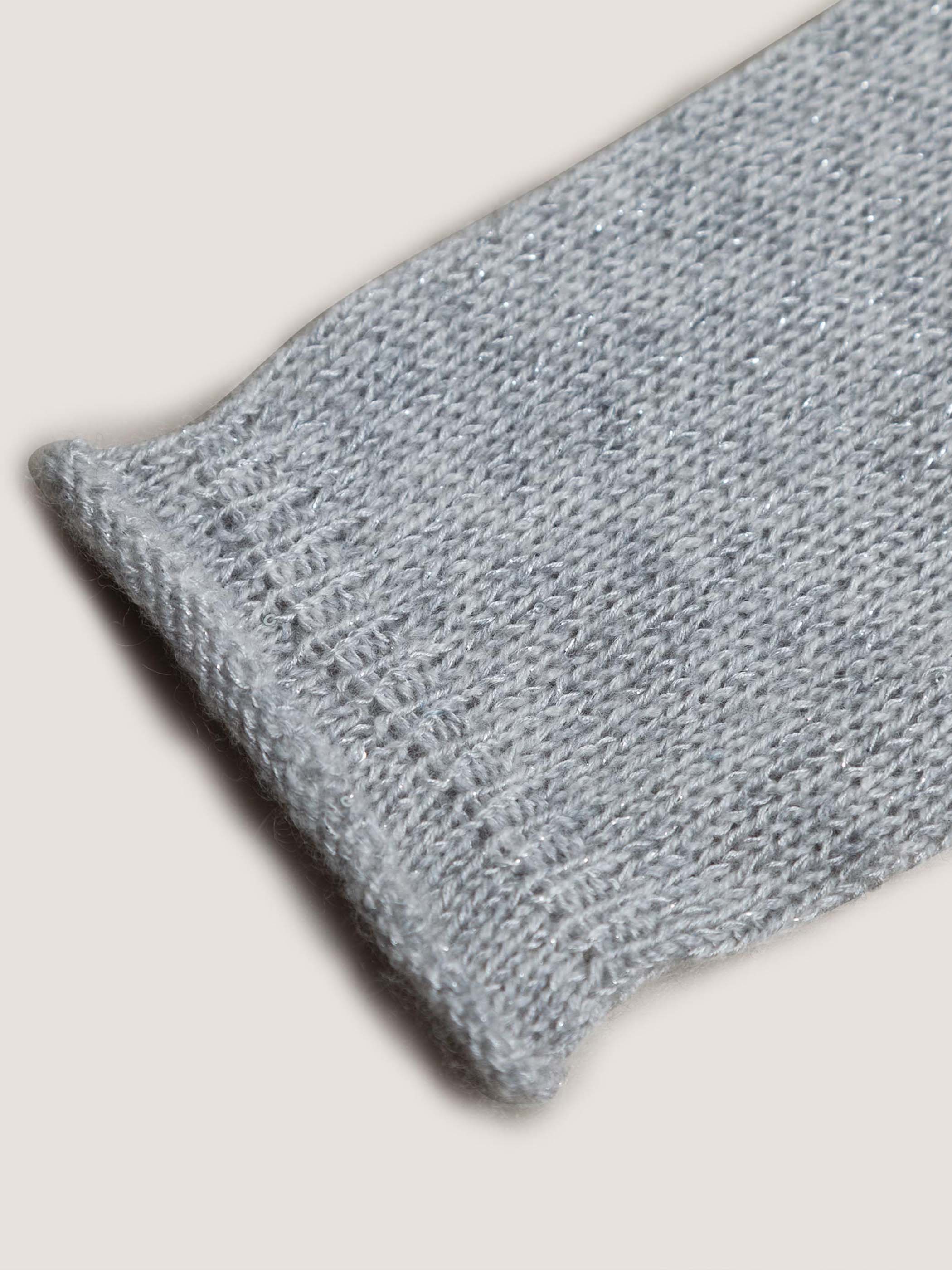 CASHMERE W/ TRIM DETAIL SWEATER - Image 14