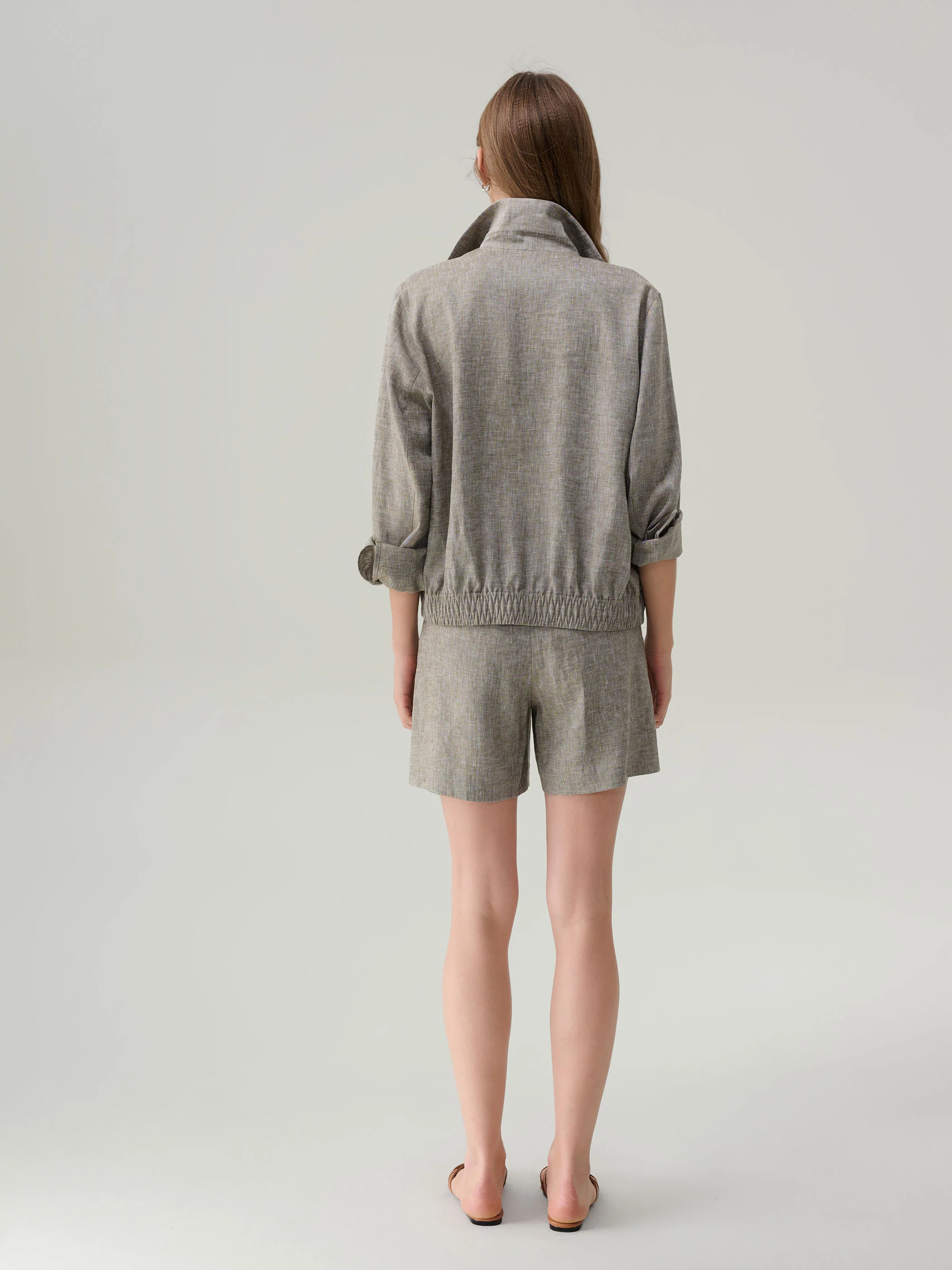 Cecilia Linen Jacket - Image 3
