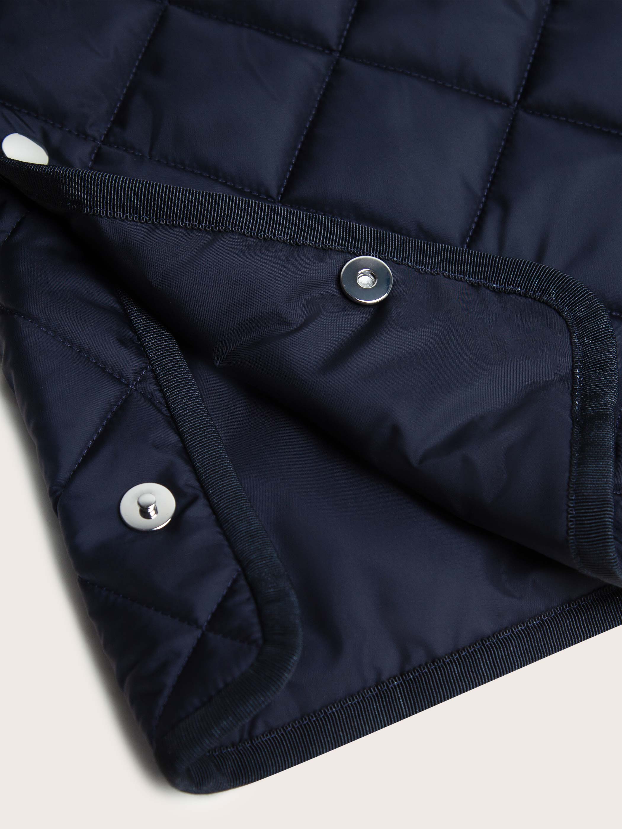 CELESTE QUILTED WOOL FILLED LONG COAT - Image 10