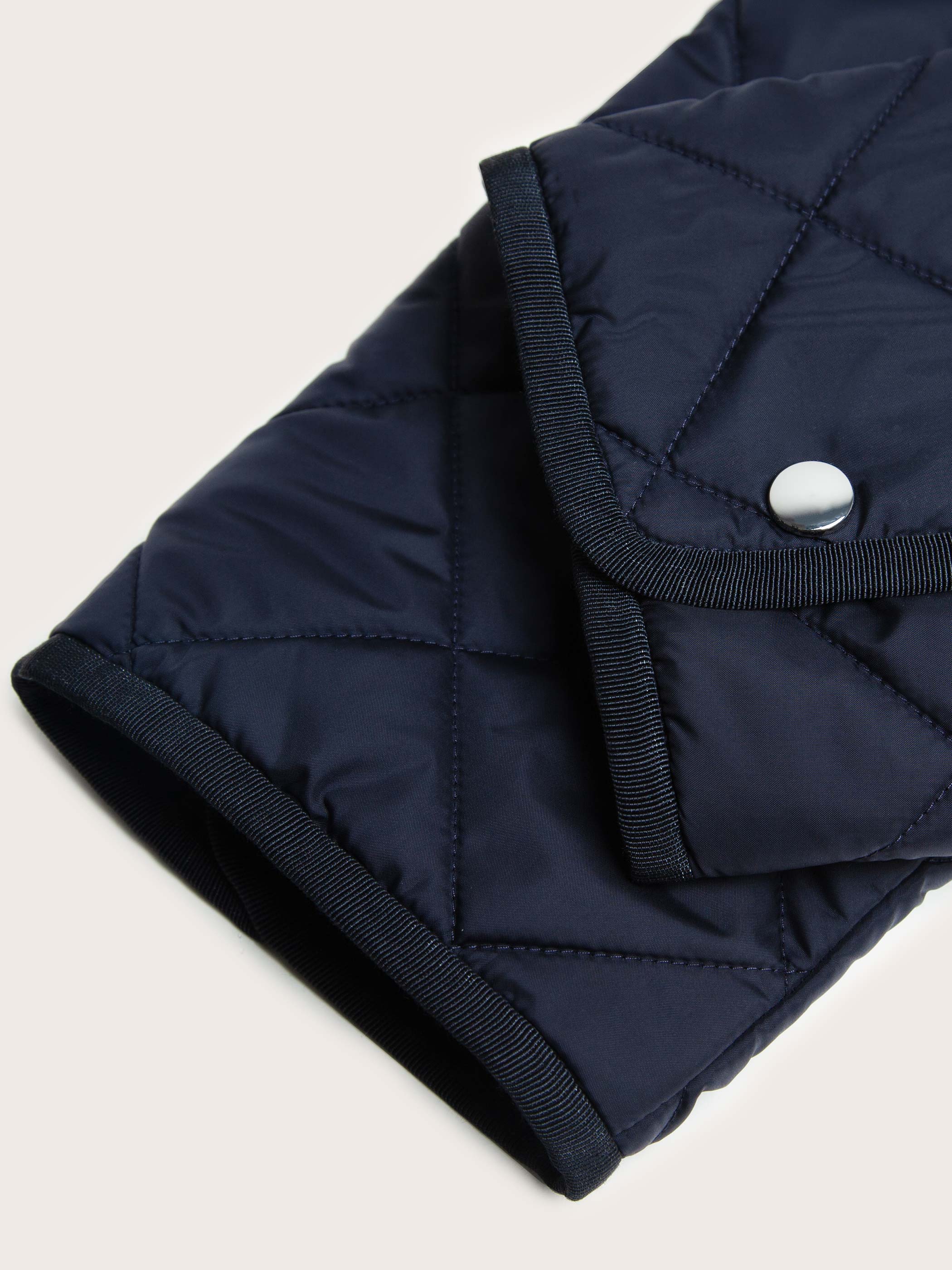 CELESTE QUILTED WOOL FILLED LONG COAT - Image 11