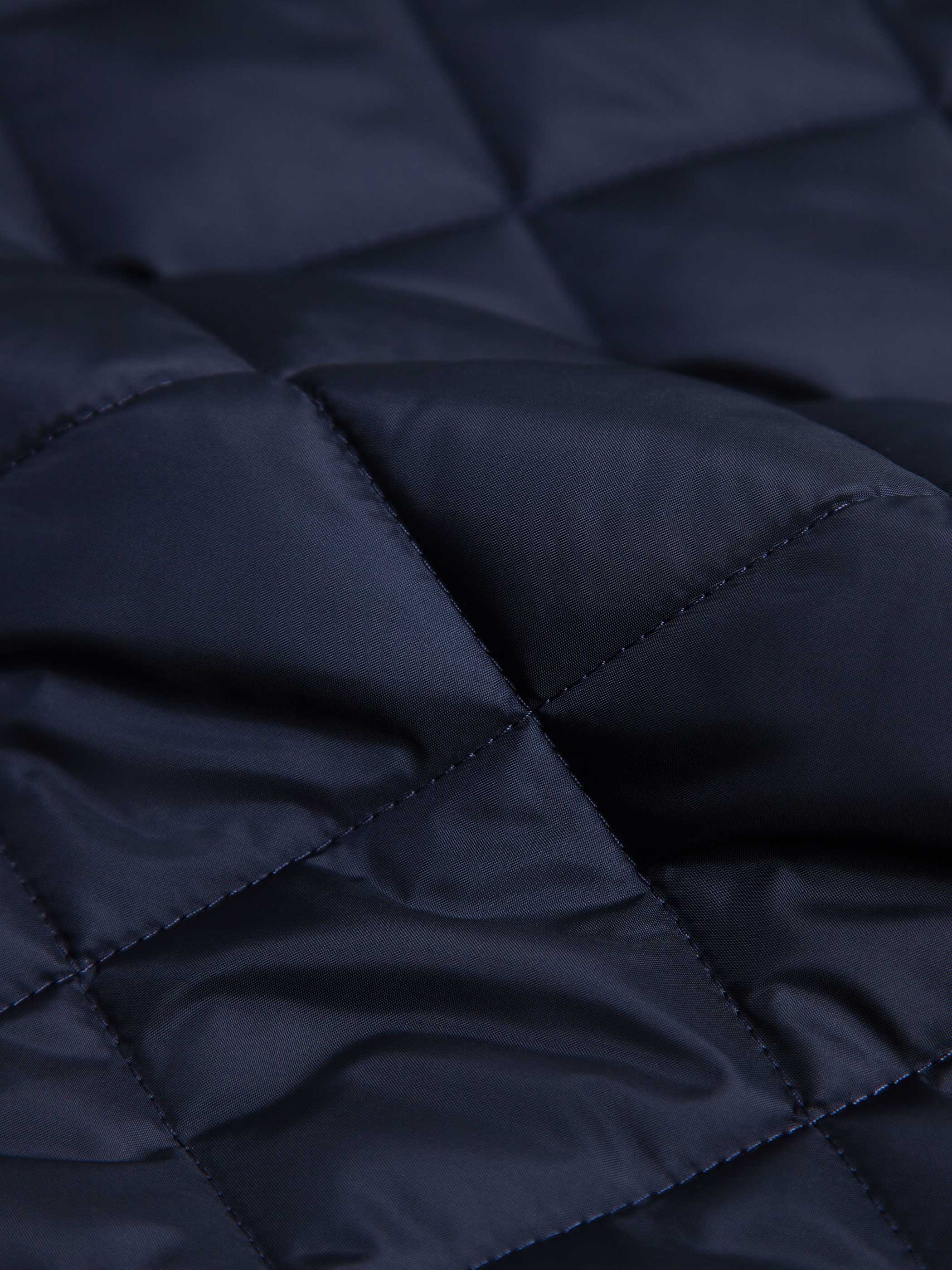 CELESTE QUILTED WOOL FILLED LONG COAT - Image 9