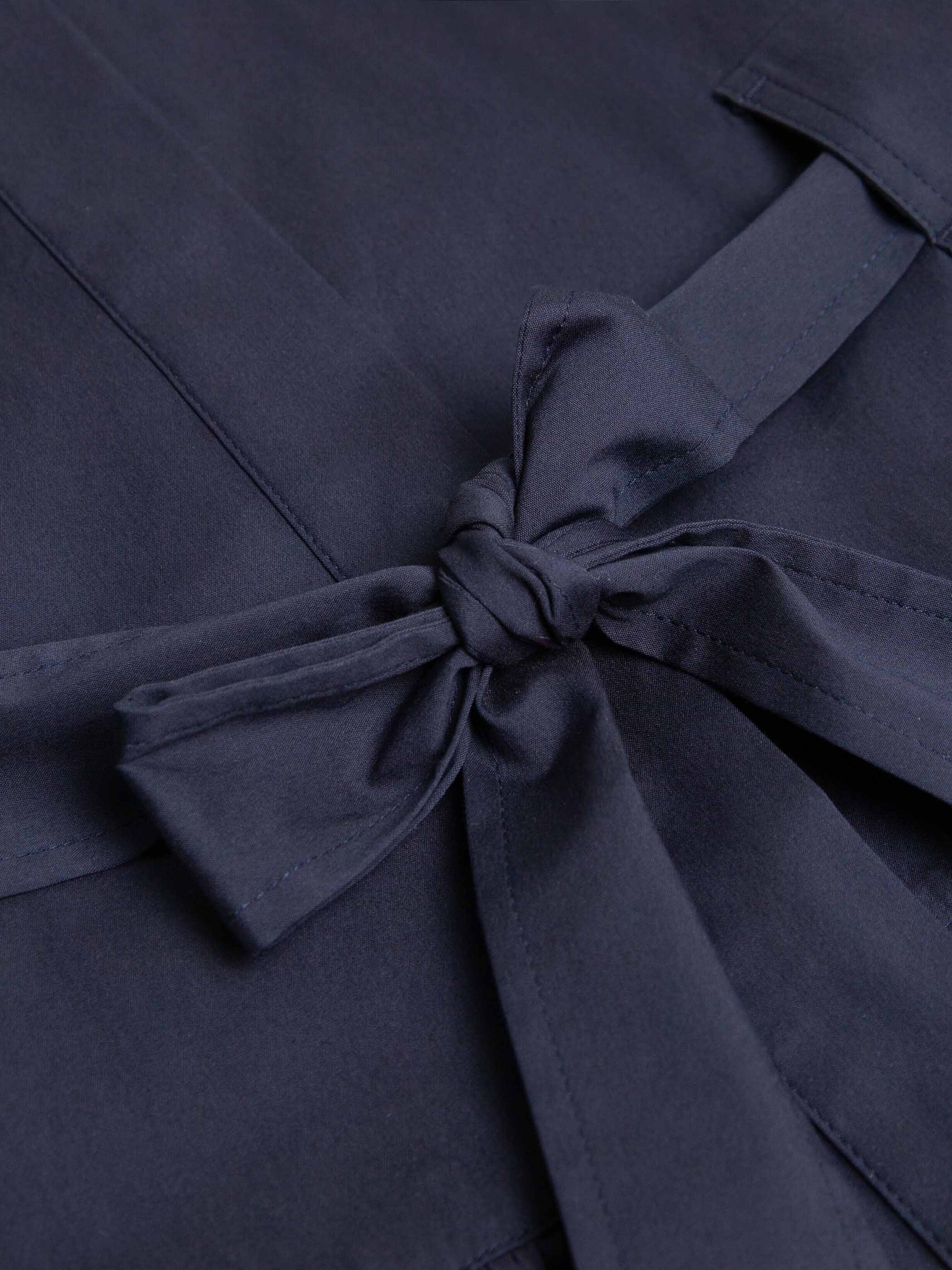 Chloe Navy Midi Dress - Image 10