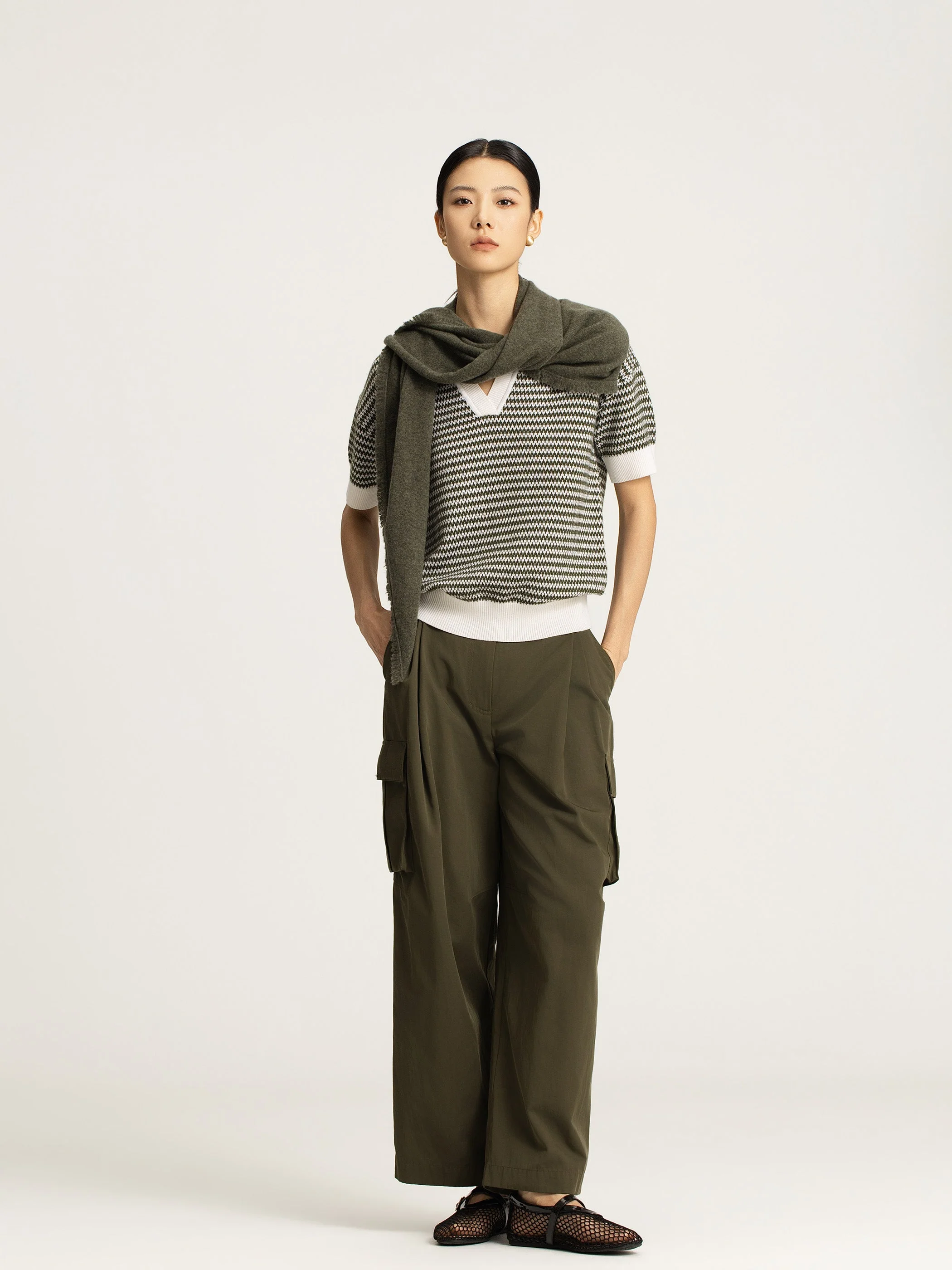 Cleo Merino Silk Short Sleeve Knit