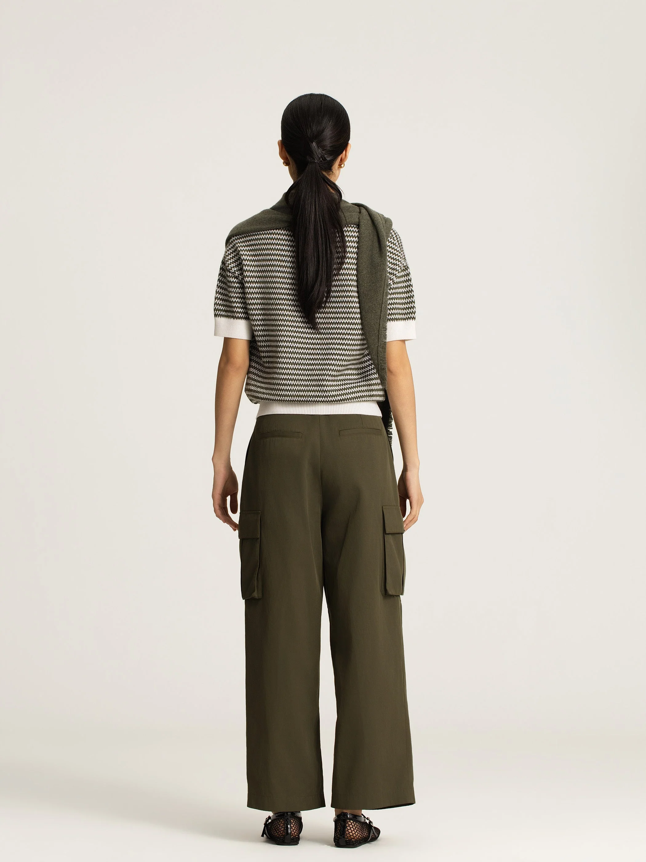 Cleo Merino Silk Short Sleeve Knit - Image 3