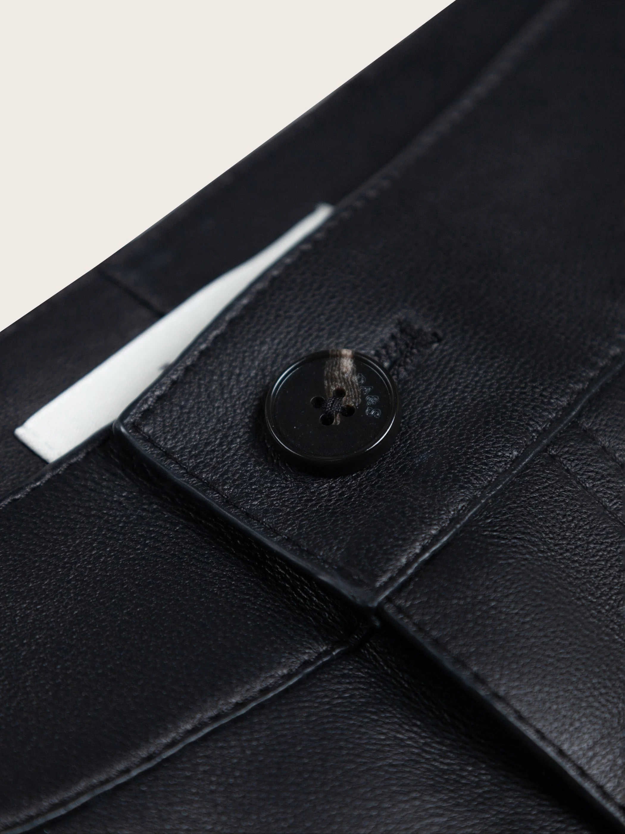 Corin Lambskin Panelled Pants - Image 10