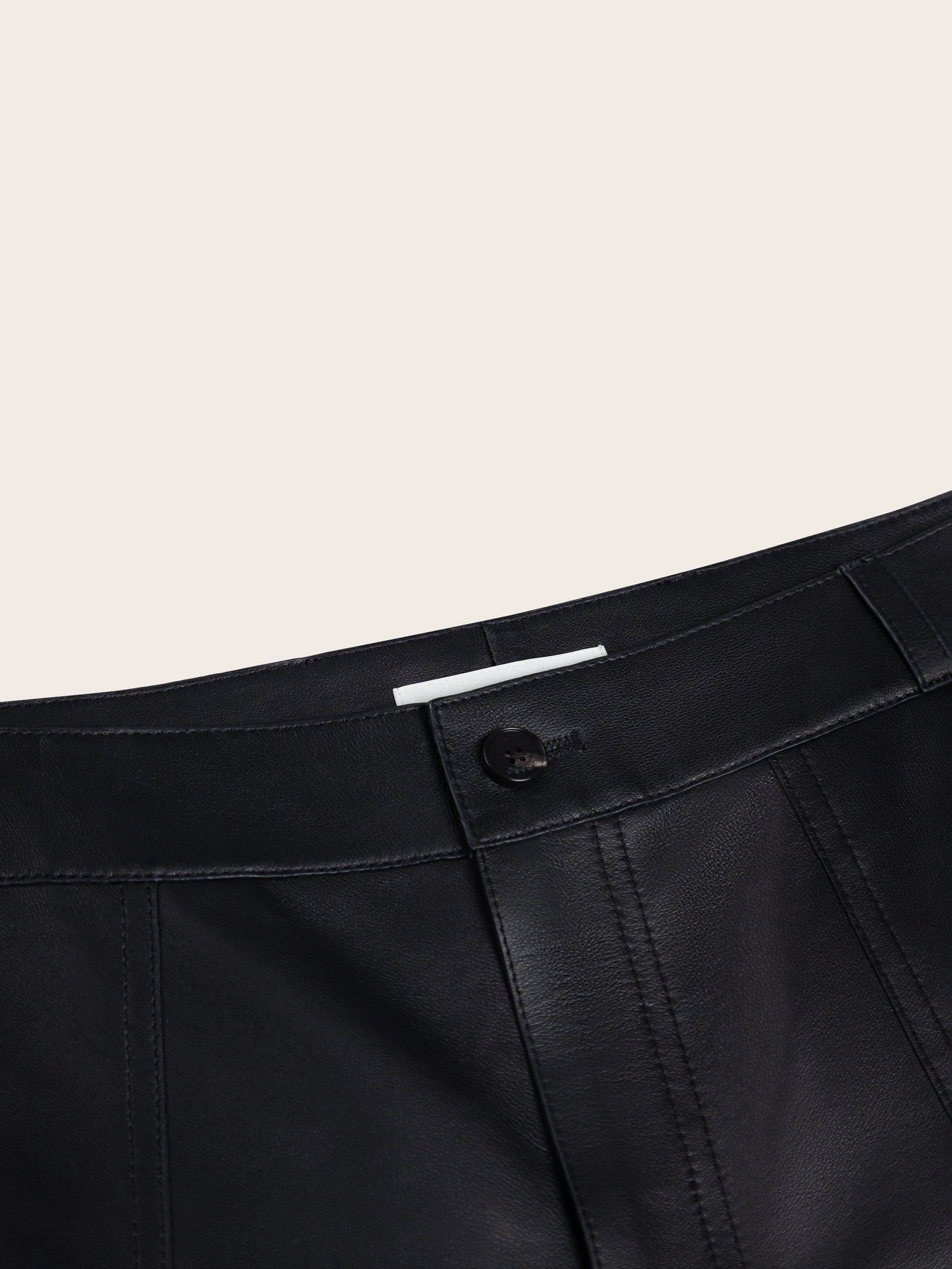 Corin Lambskin Panelled Pants - Image 7