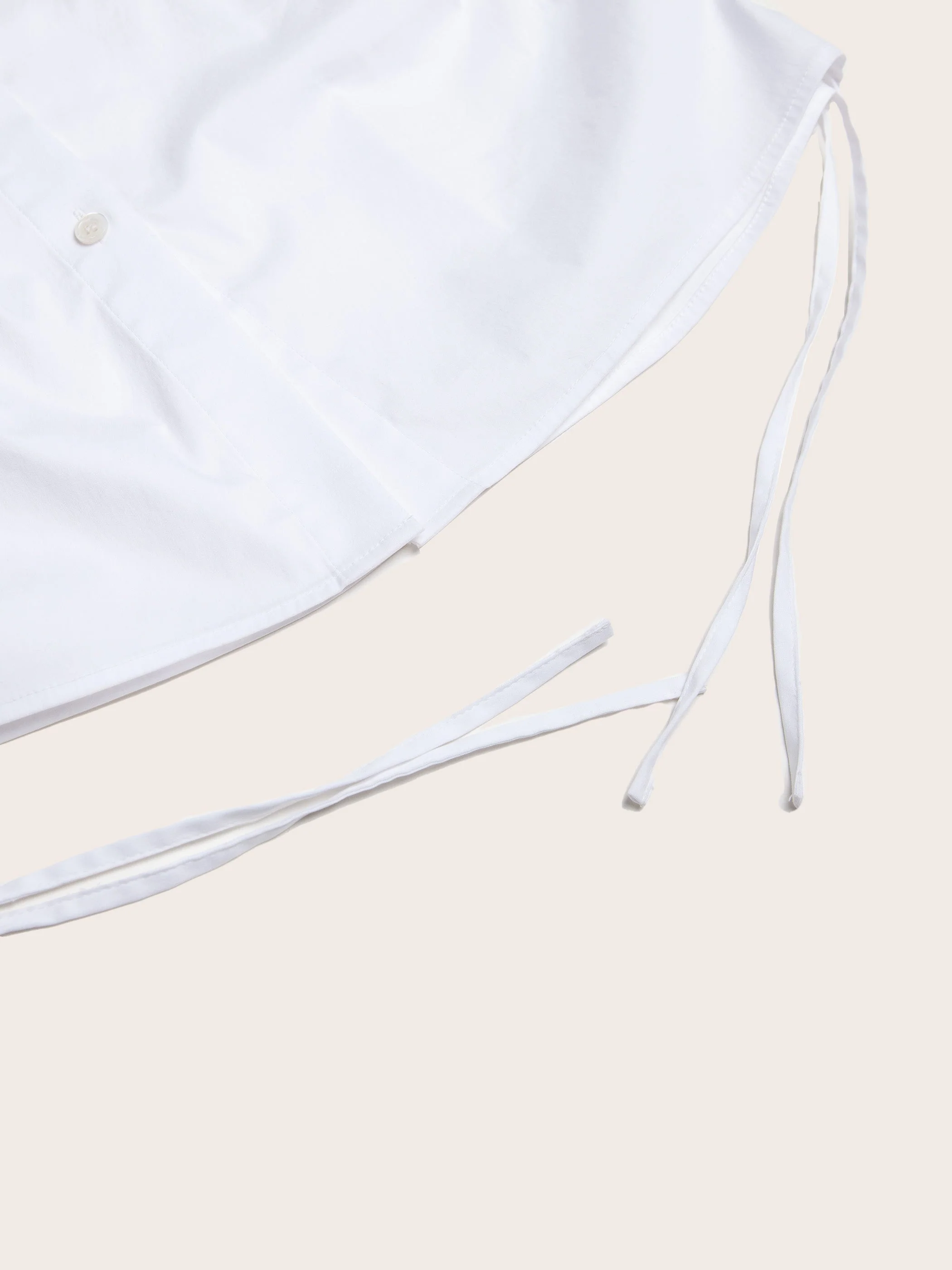 Corinne Drawstring Stretch Cotton Shirt - Image 10