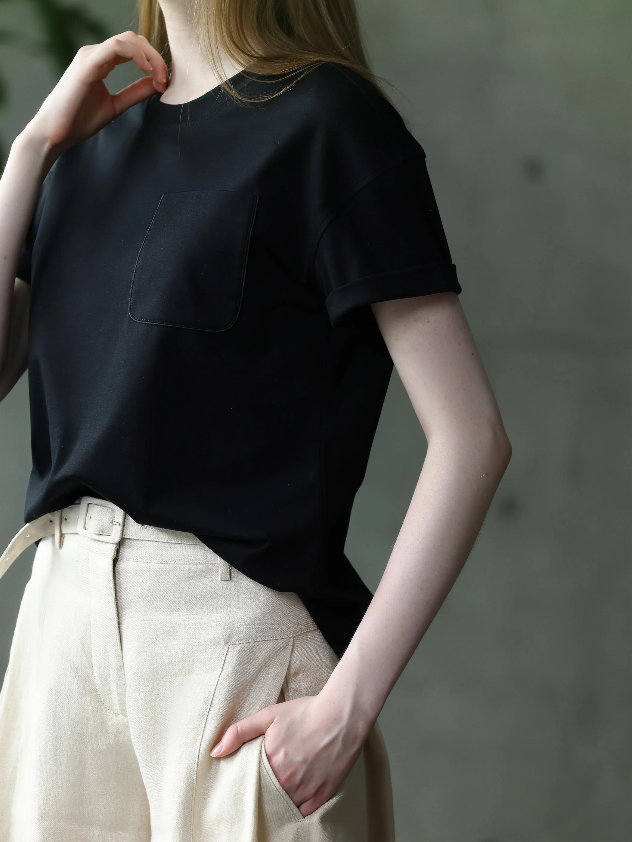 COTTON JERSEY TEE - Image 2