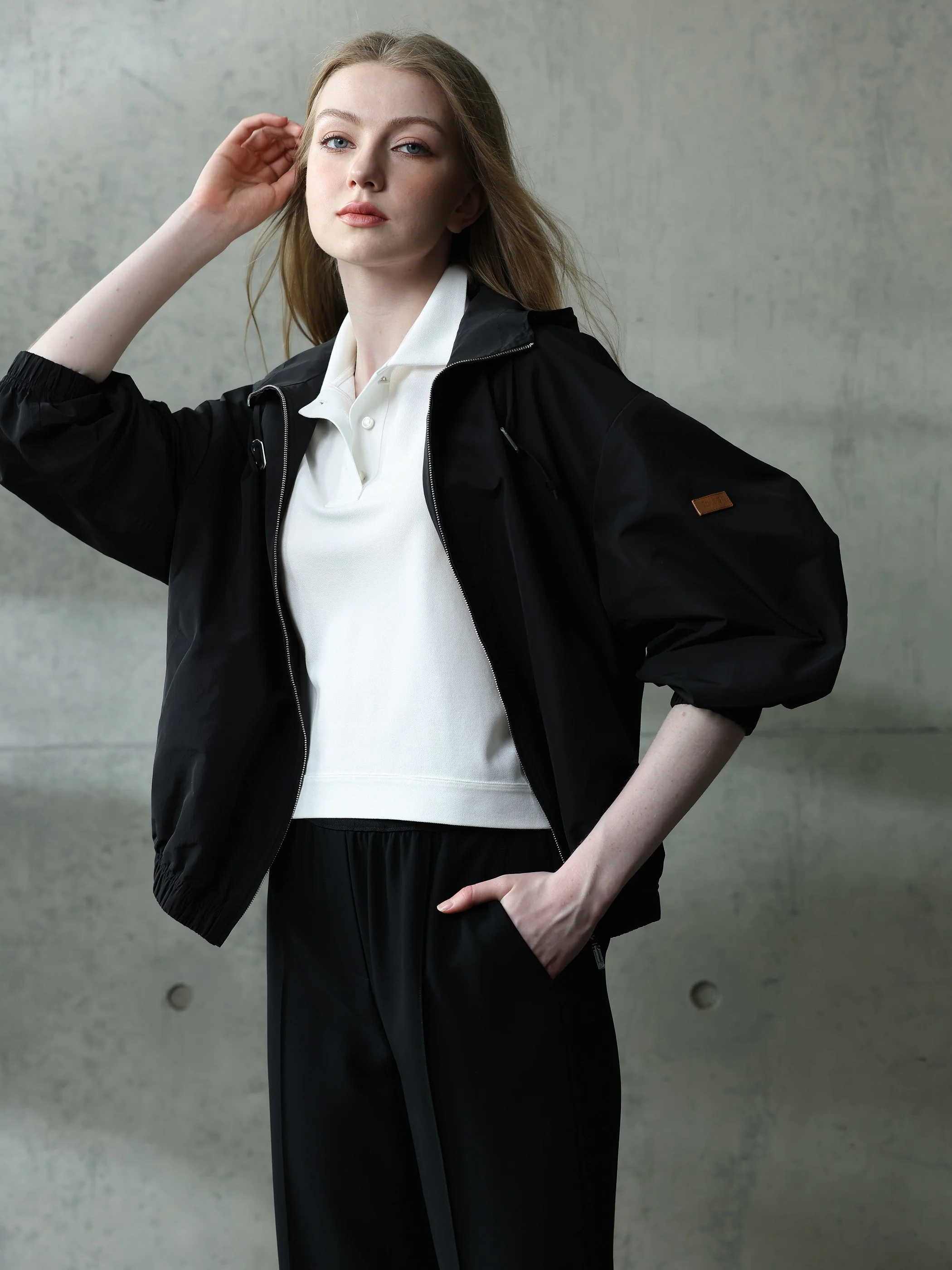 CROPPED OVERSIZED RELAX POLO TEE - Image 4