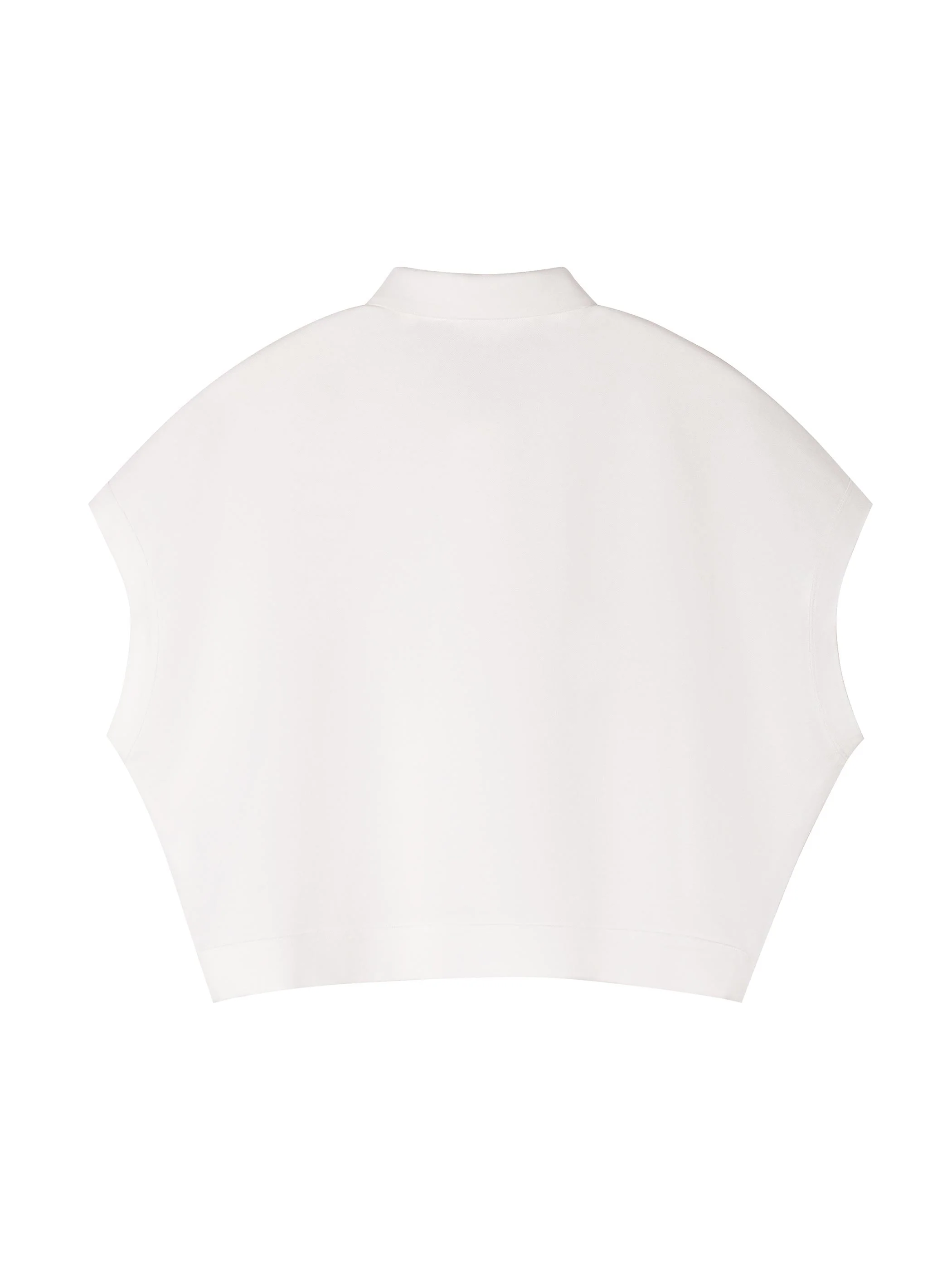 CROPPED OVERSIZED RELAX POLO TEE - Image 6