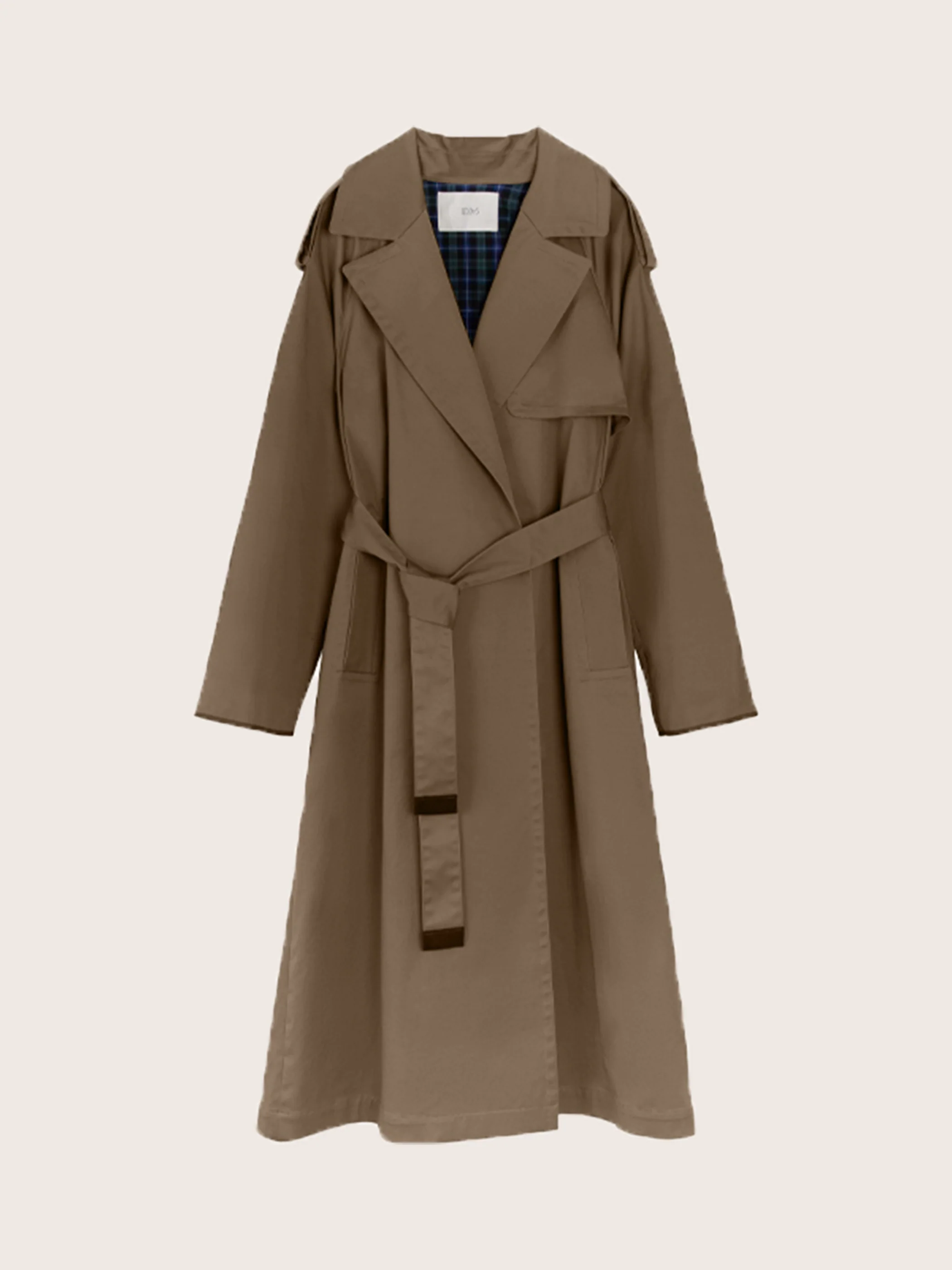 Delphine Cotton Trench Coat - Image 6