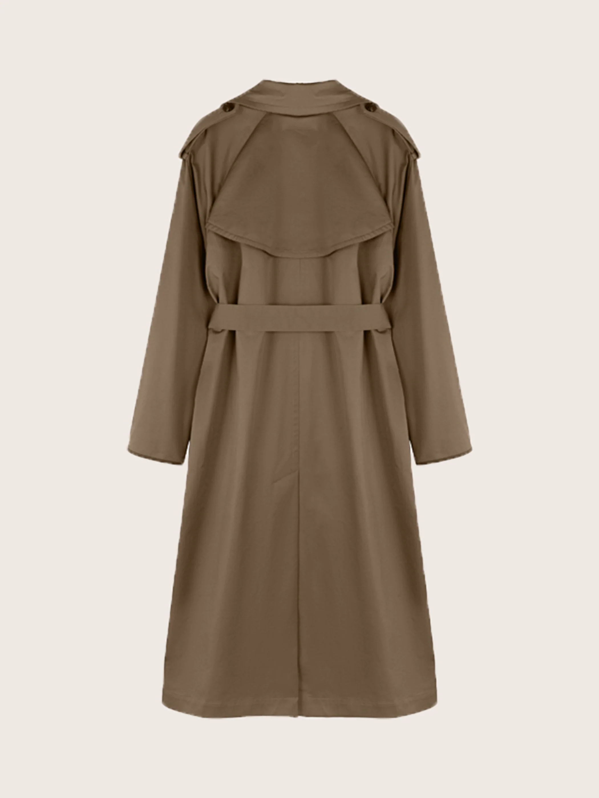 Delphine Cotton Trench Coat - Image 7