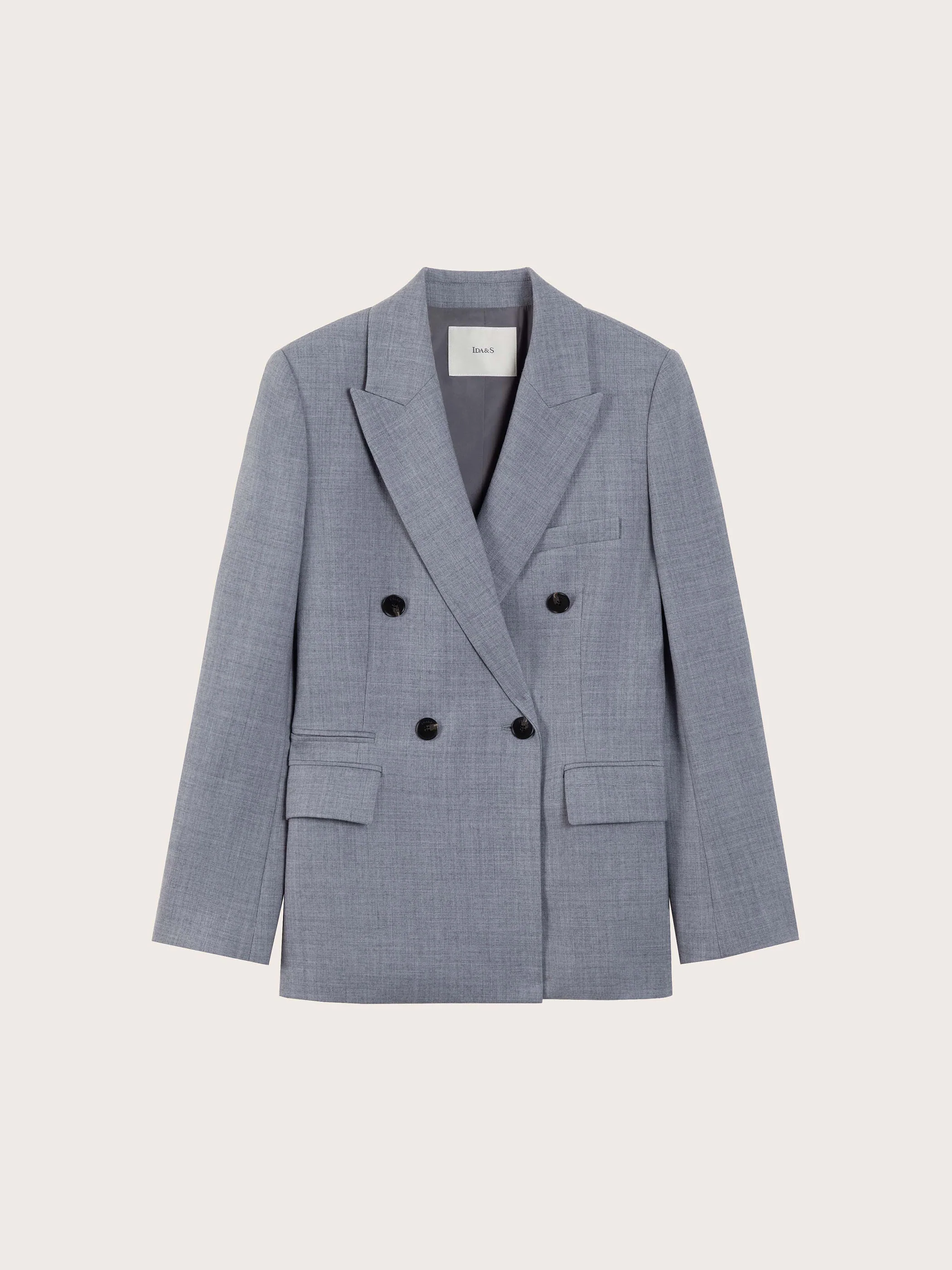 DOUBLE BREASTED WOOL BLAZER - Image 6