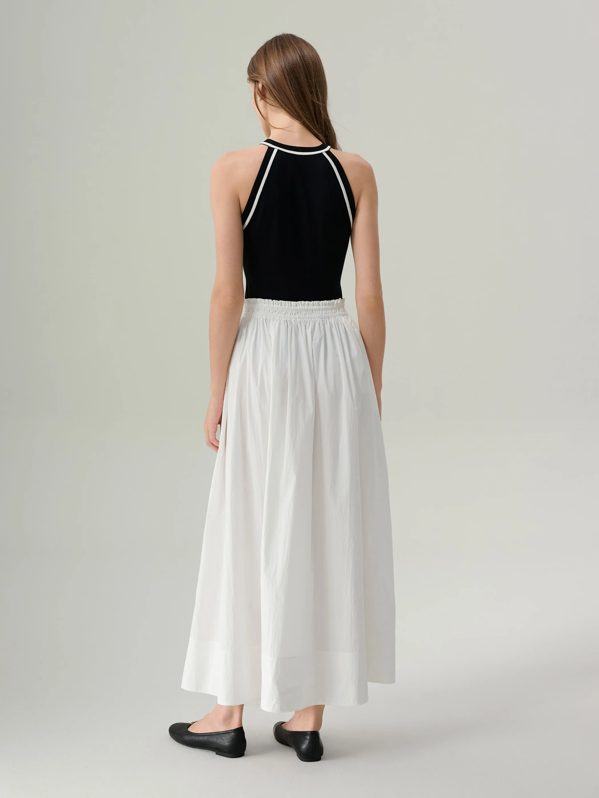 Effie Cotton Midi Skirt - Image 4