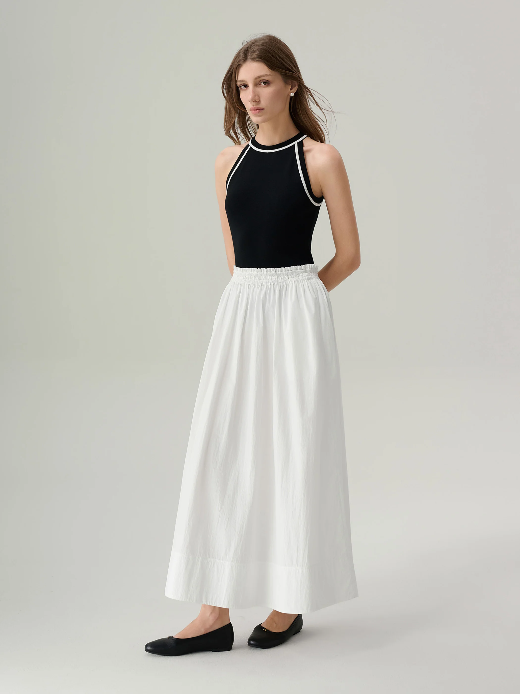 Effie Cotton Midi Skirt - Image 5