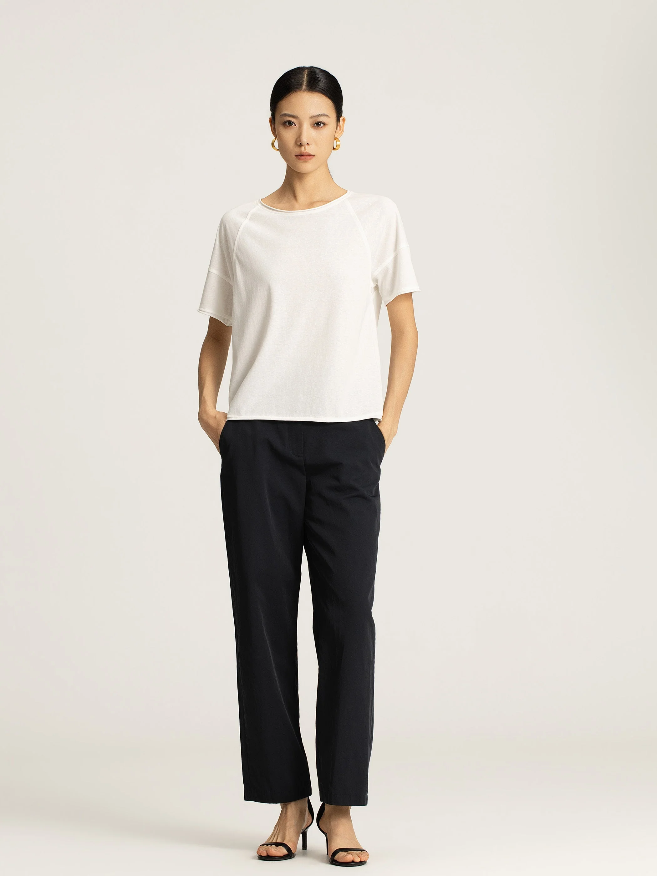 Elara Cotton Raglan Tee