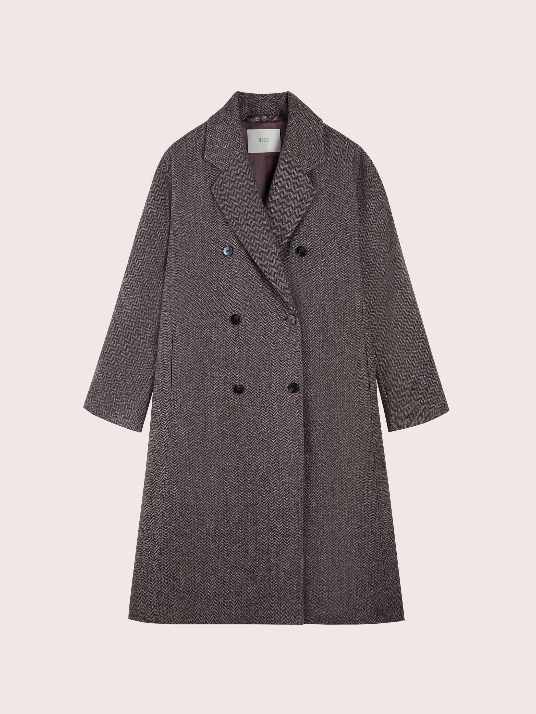 ELARA DOUBLE BREASTED WOOL COAT - Image 11