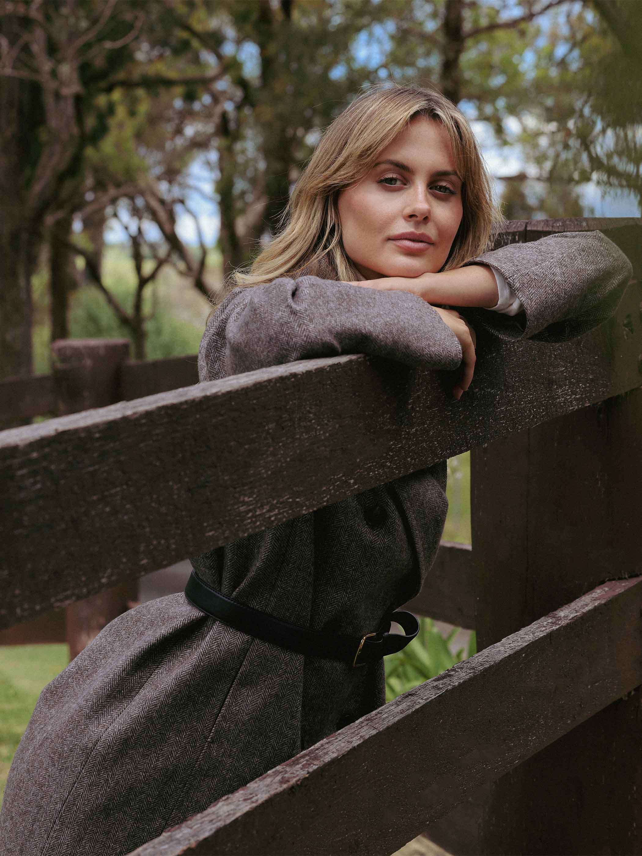 ELARA DOUBLE BREASTED WOOL COAT - Image 5