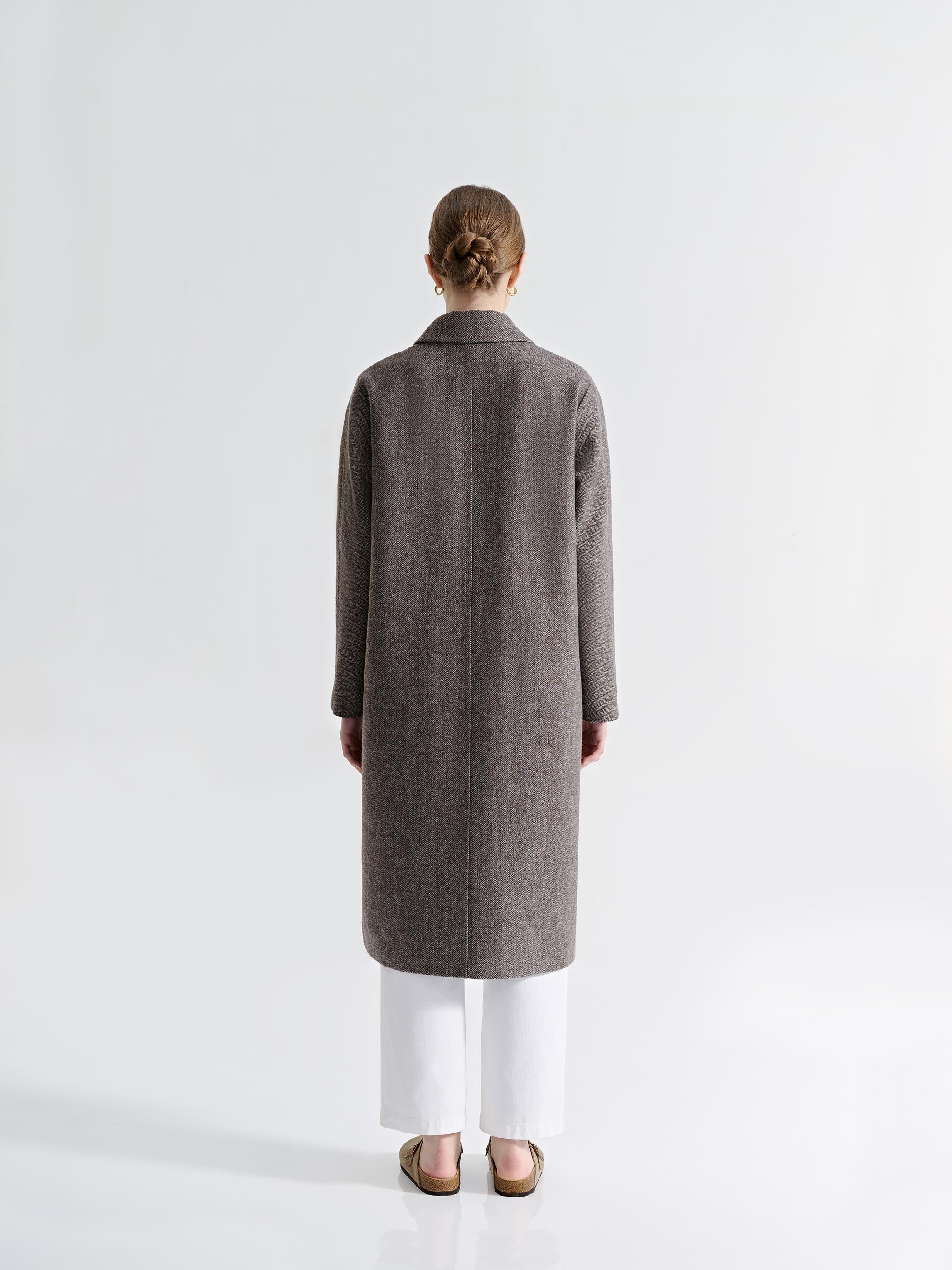 ELARA DOUBLE BREASTED WOOL COAT - Image 7