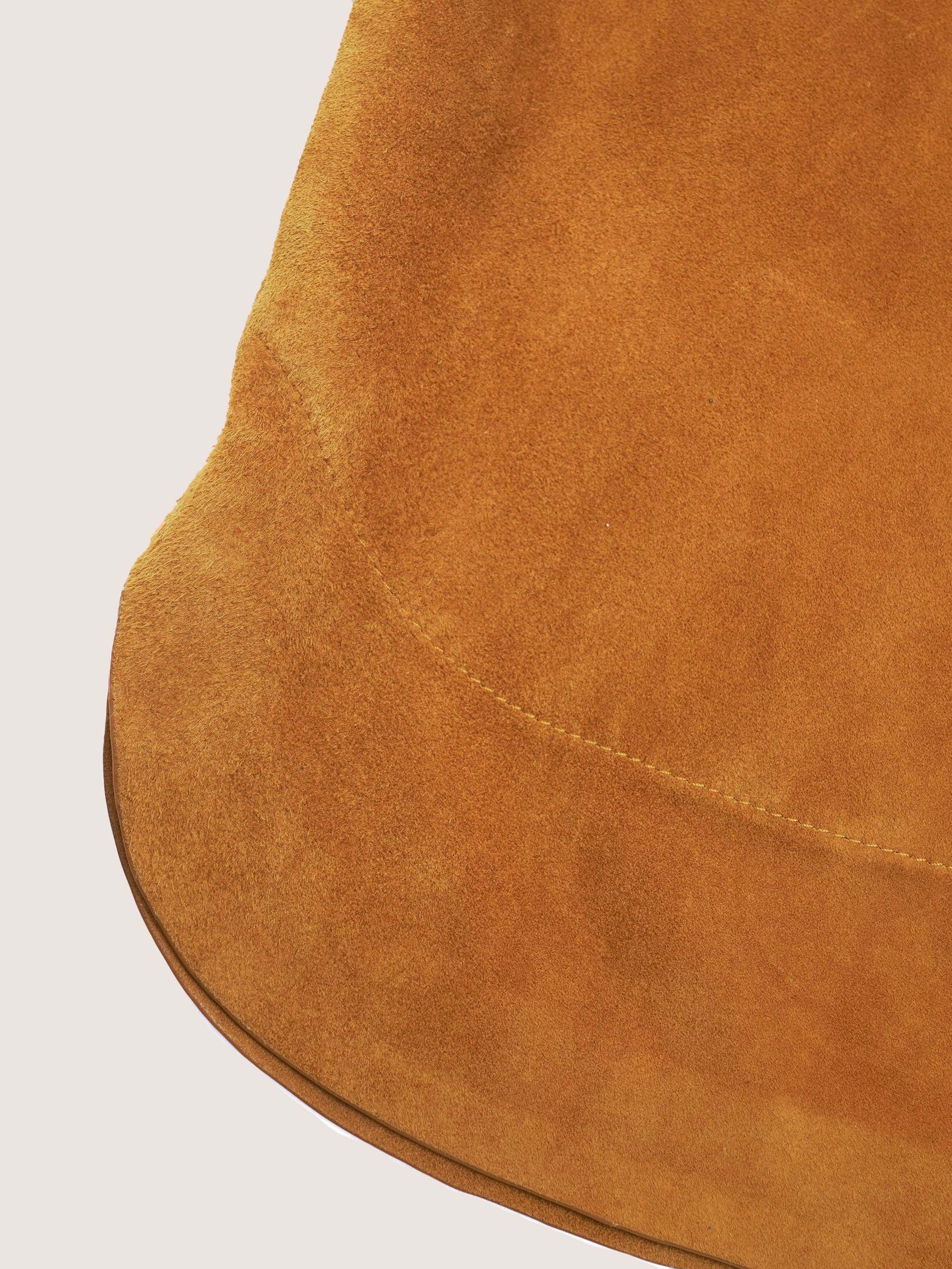 Elara Lambskin Suede Shacket - Image 11