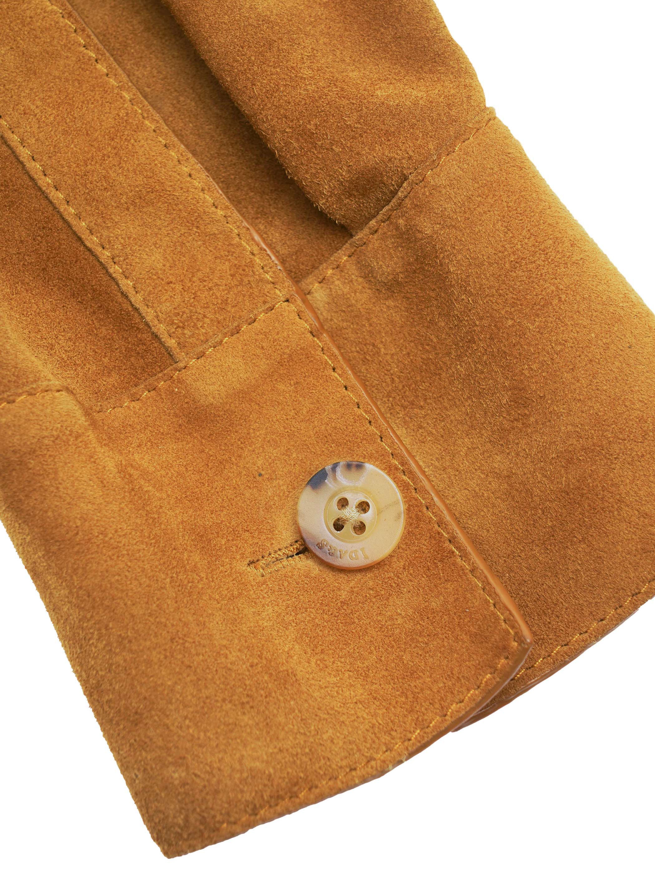 Elara Lambskin Suede Shacket - Image 12