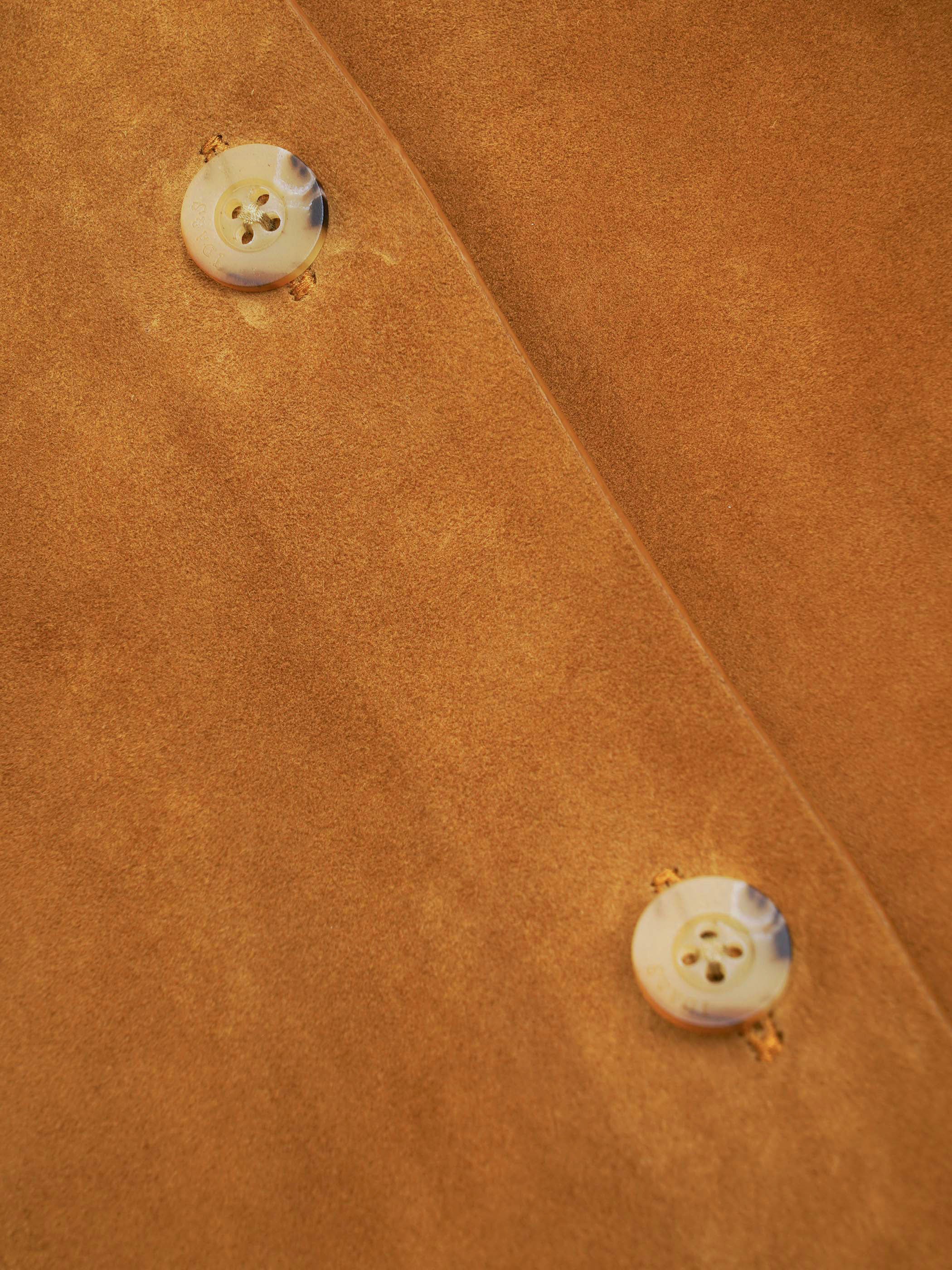 Elara Lambskin Suede Shacket - Image 9