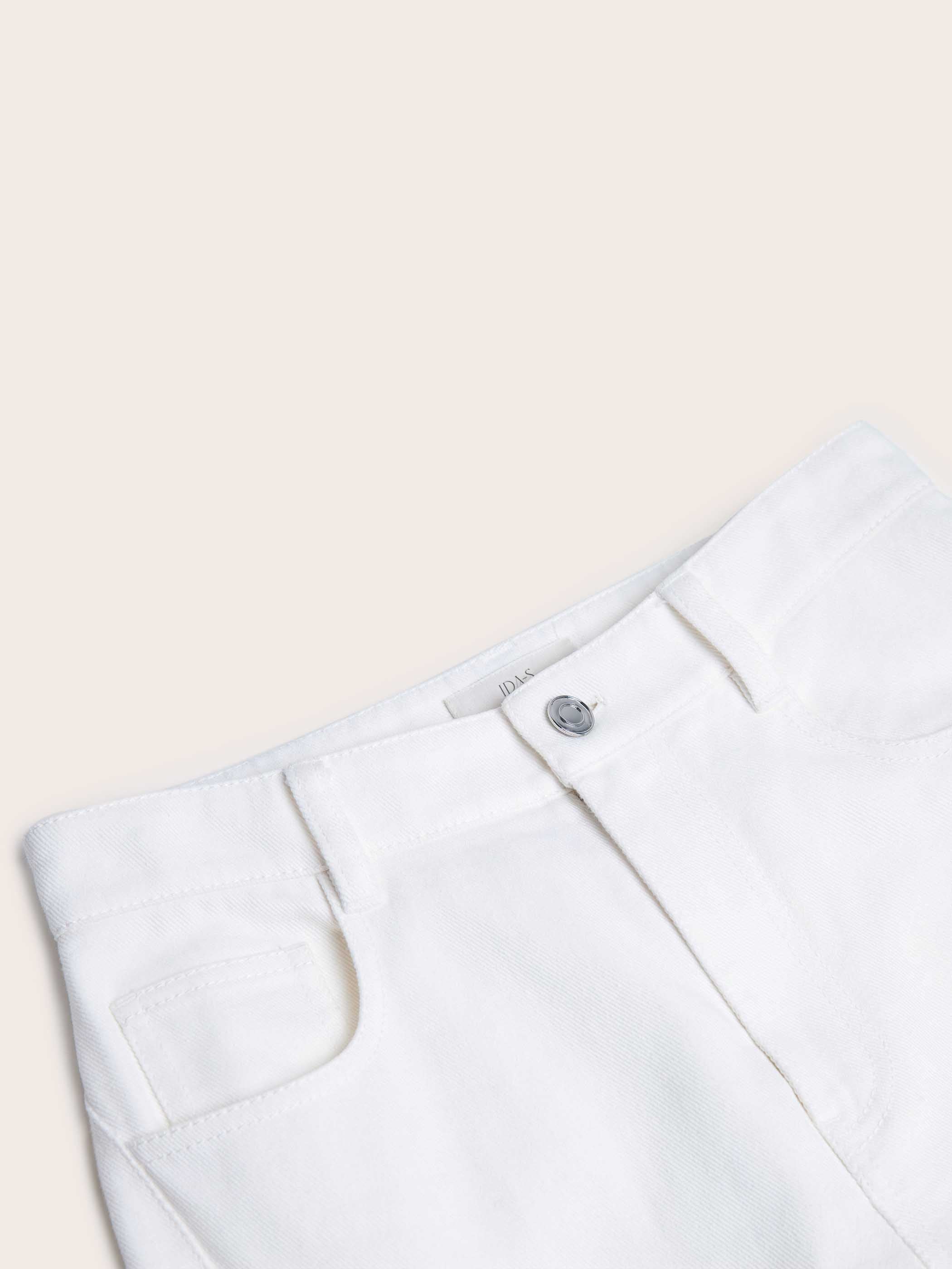 Eleanor White Wide Leg Jeans - Image 10