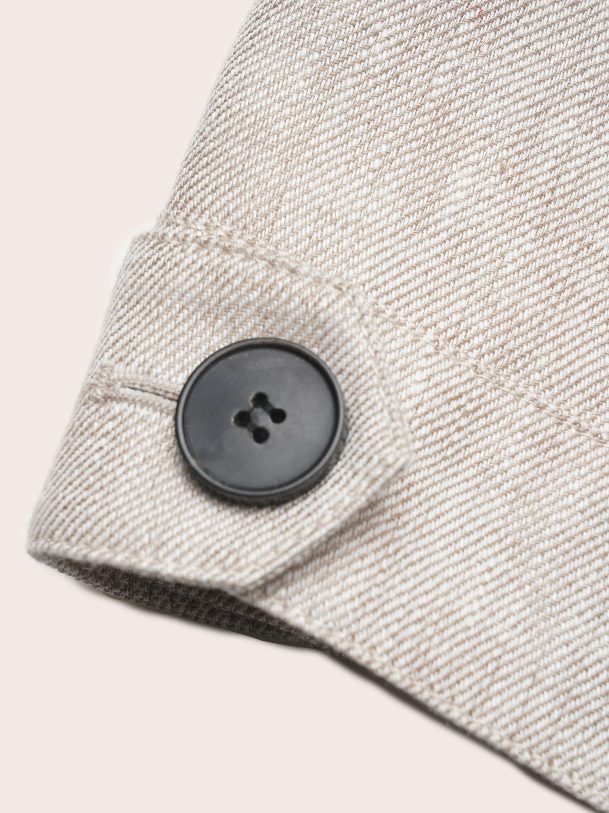 Elia Cropped Linen Jacket - Image 11