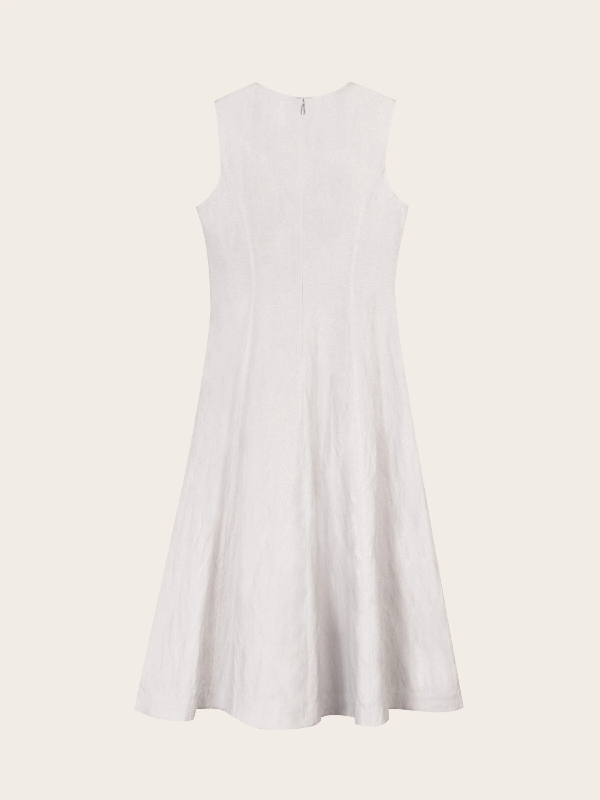 Elinor Linen Midi Dress - Image 6