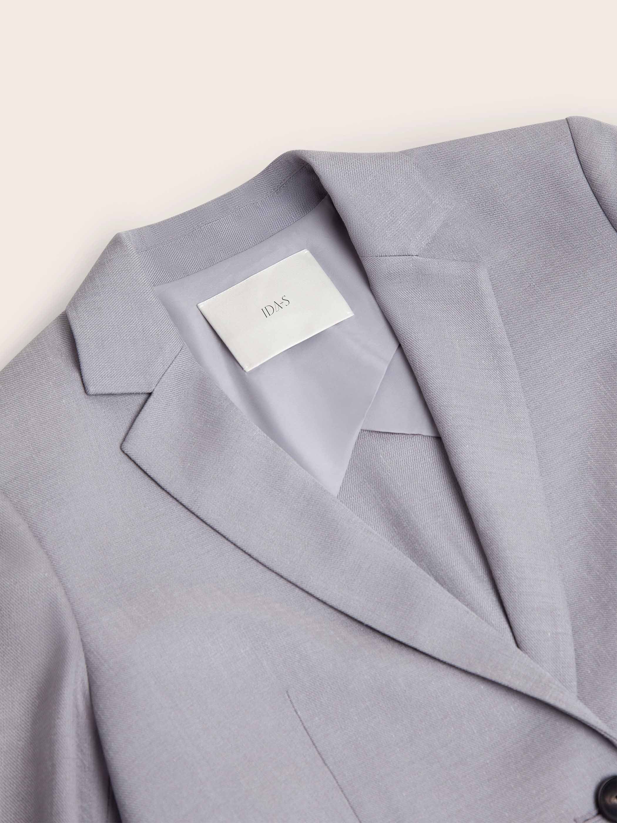 Elizabeth Rock Grey Suit Jacket - Image 8