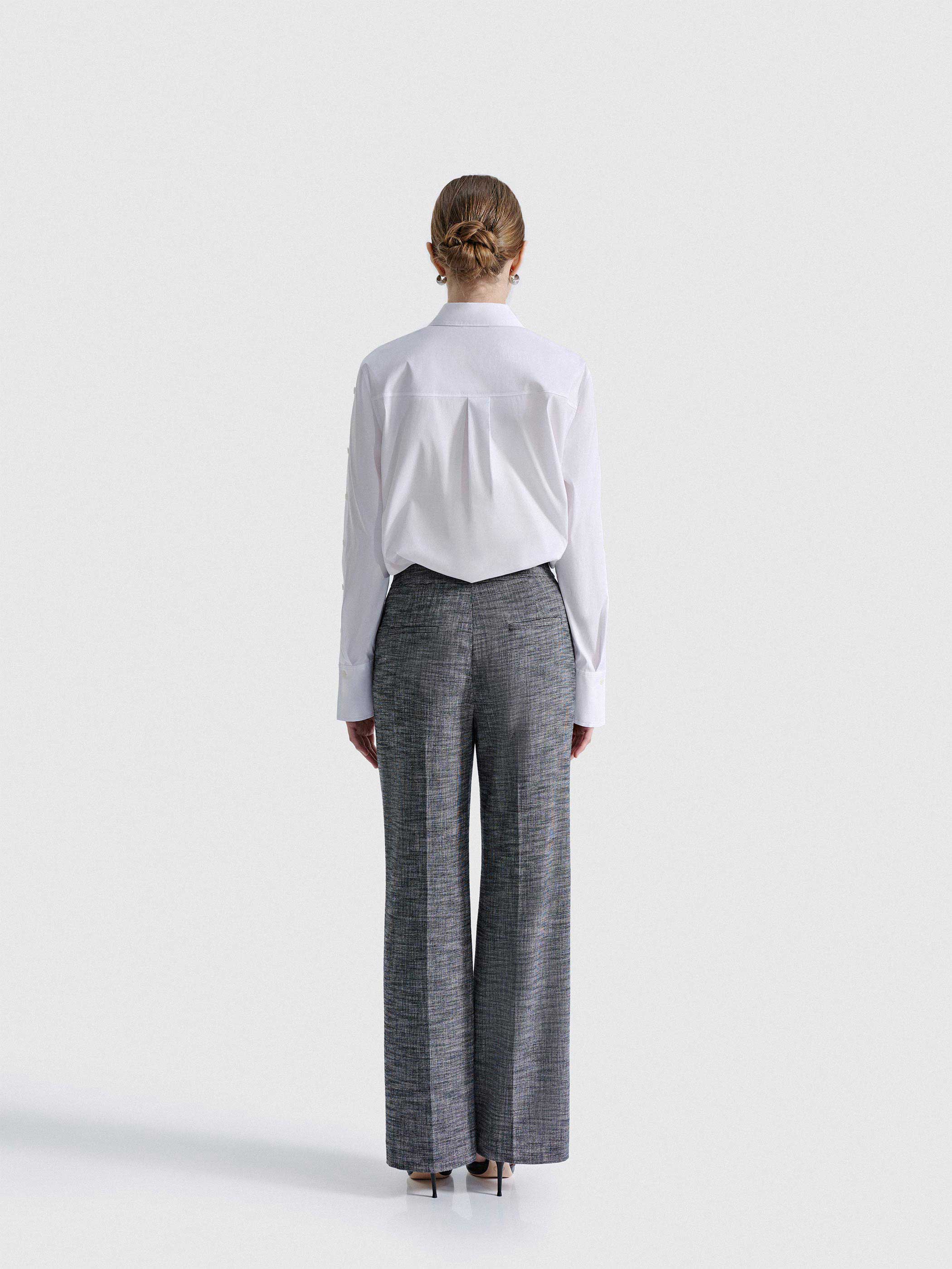 EMBER TWEED SUIT STRAIGHT-LEG PANTS - Image 3