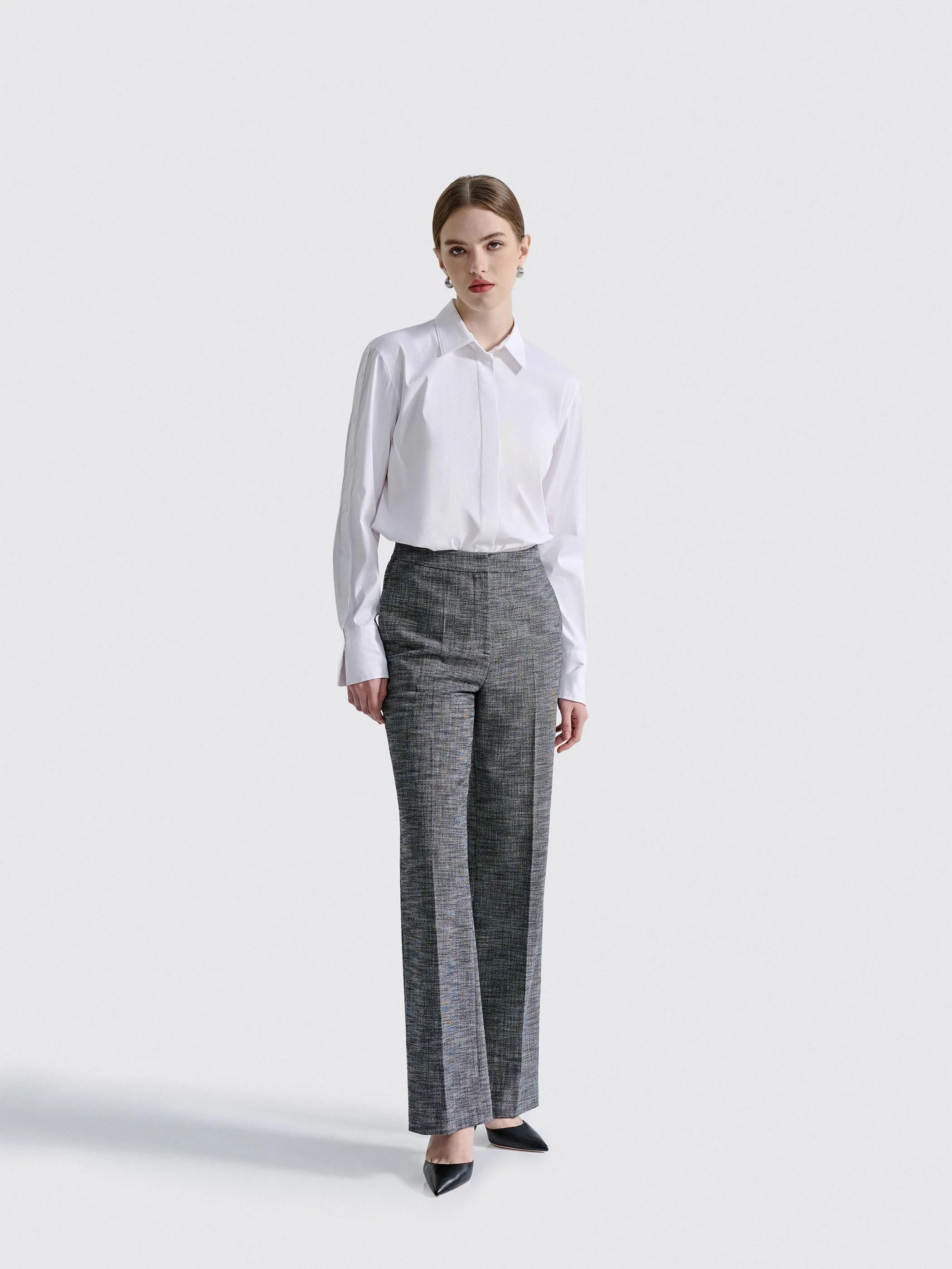 EMBER TWEED SUIT STRAIGHT-LEG PANTS - Image 4