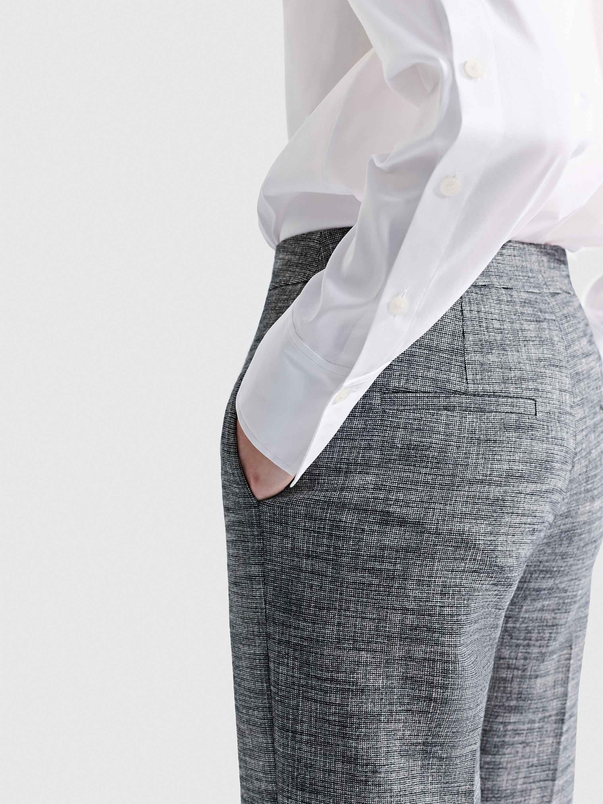 EMBER TWEED SUIT STRAIGHT-LEG PANTS - Image 6