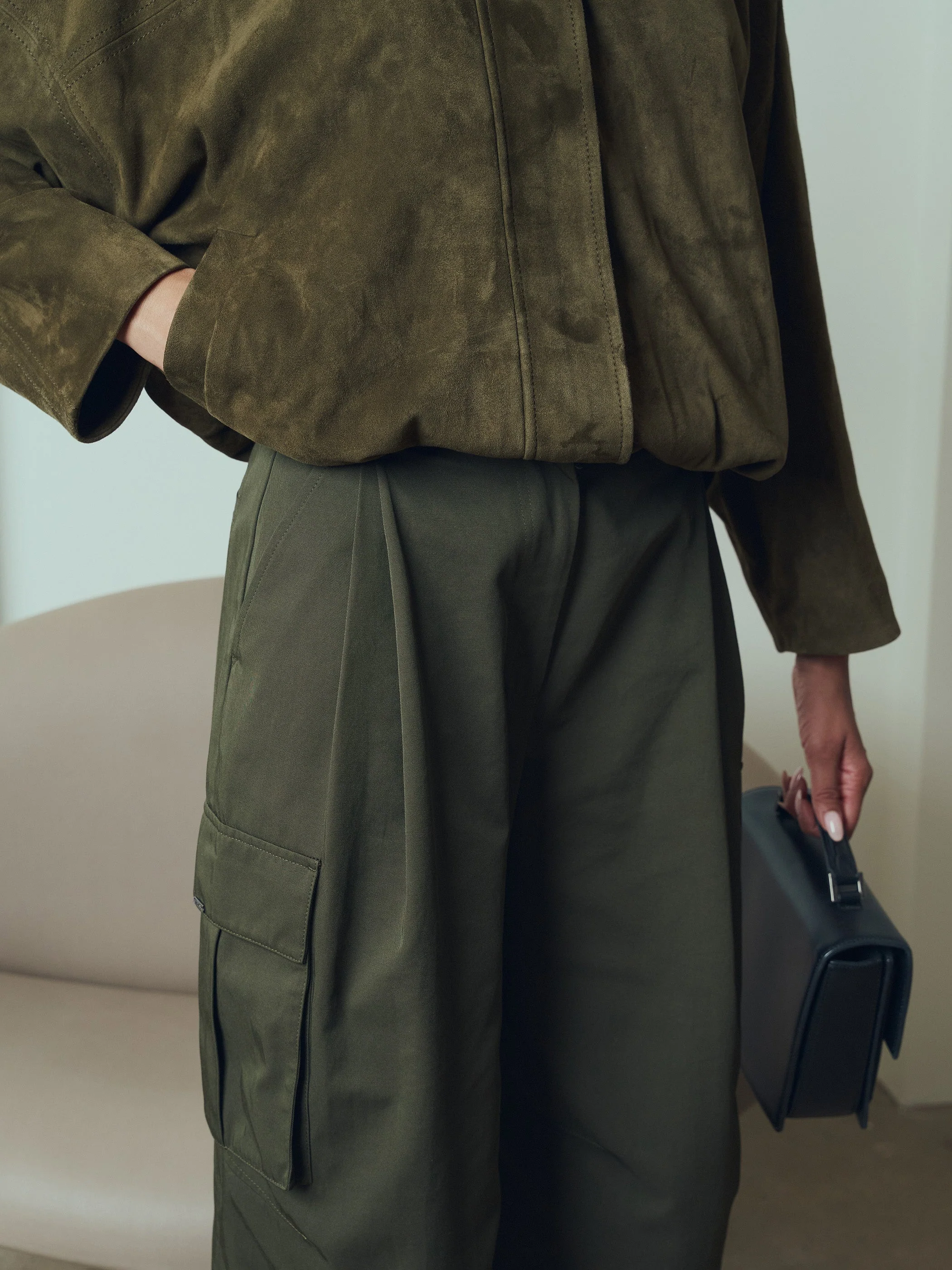 Emery Twill Cargo Pants - Image 3