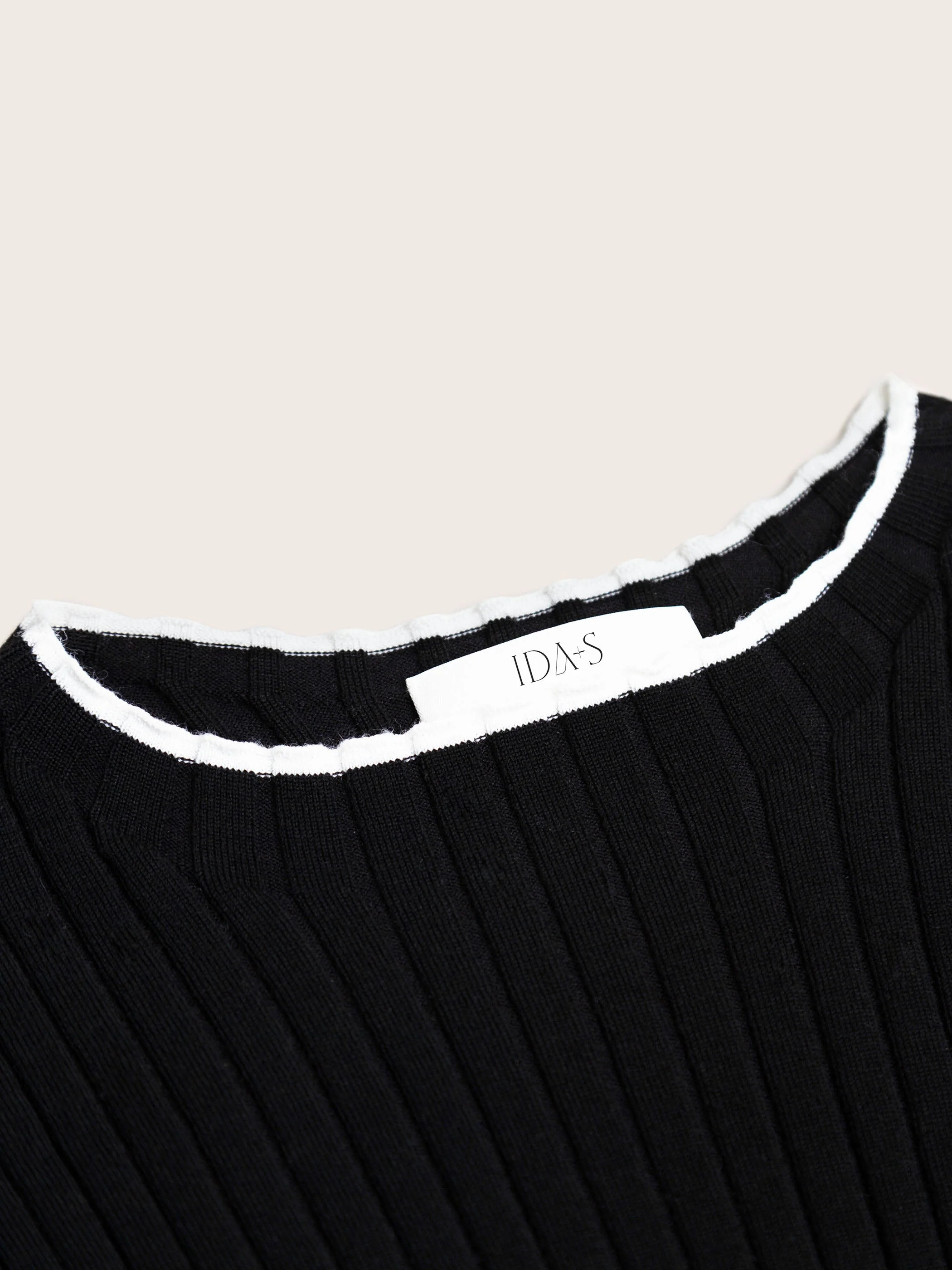 EVY LONG SLEEVE WOOL RIB KNIT - Image 9