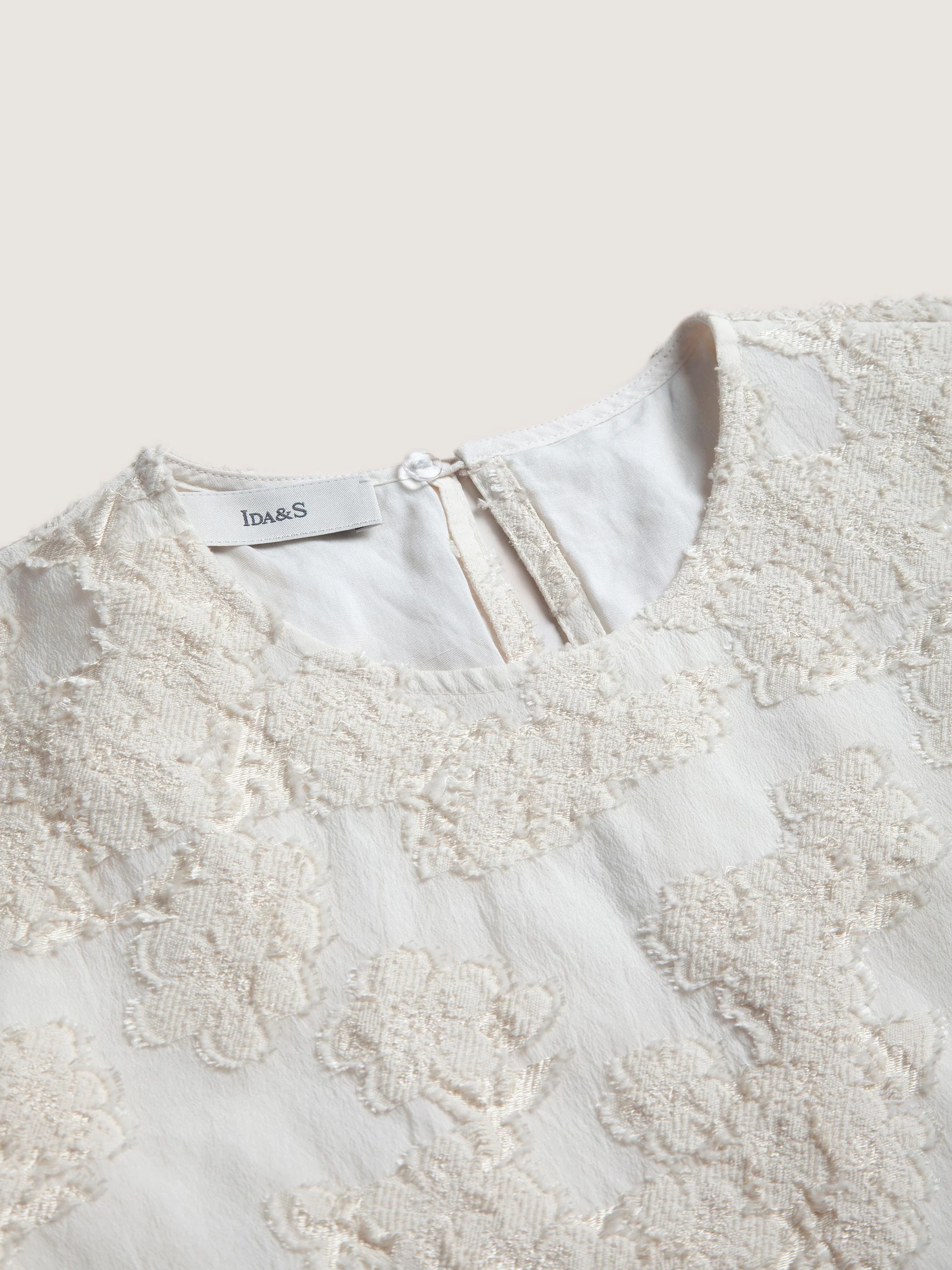 FLORAL JACQUARD BLOUSE - Image 4