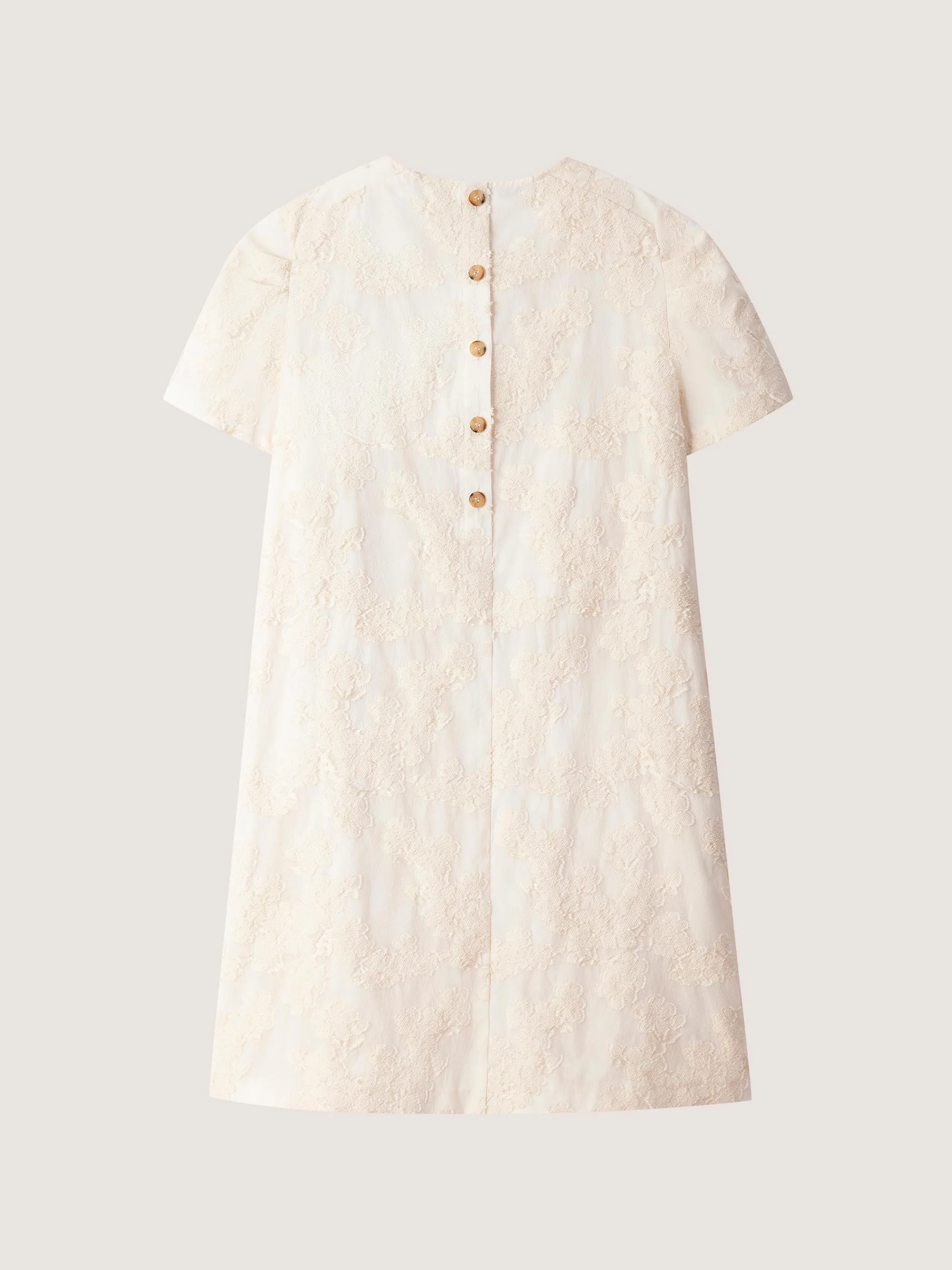 FLORAL JACQUARD DRESS - Image 6