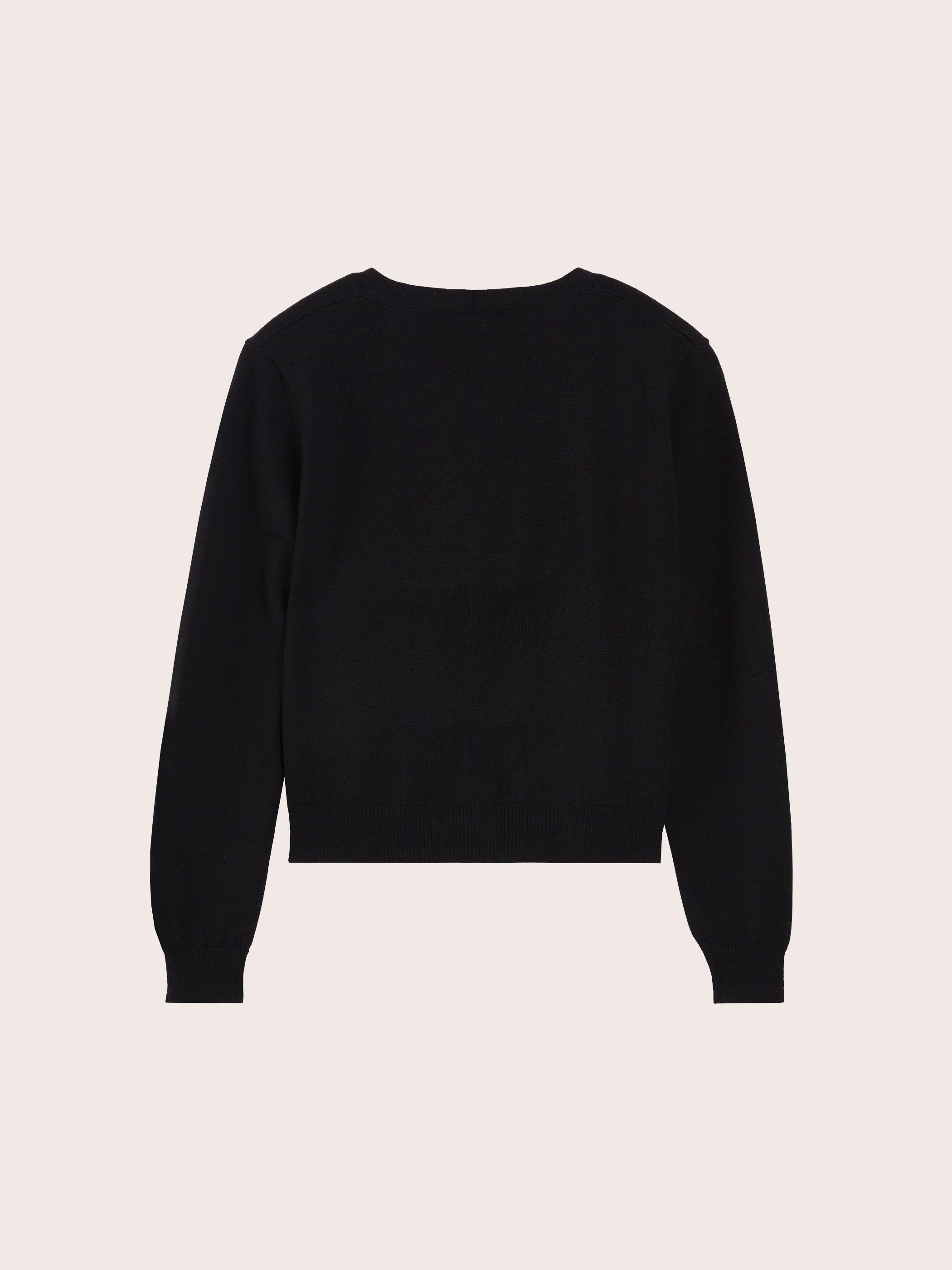 FLORENCE MERINO BUTTON FRONT CARDIGAN - Image 8