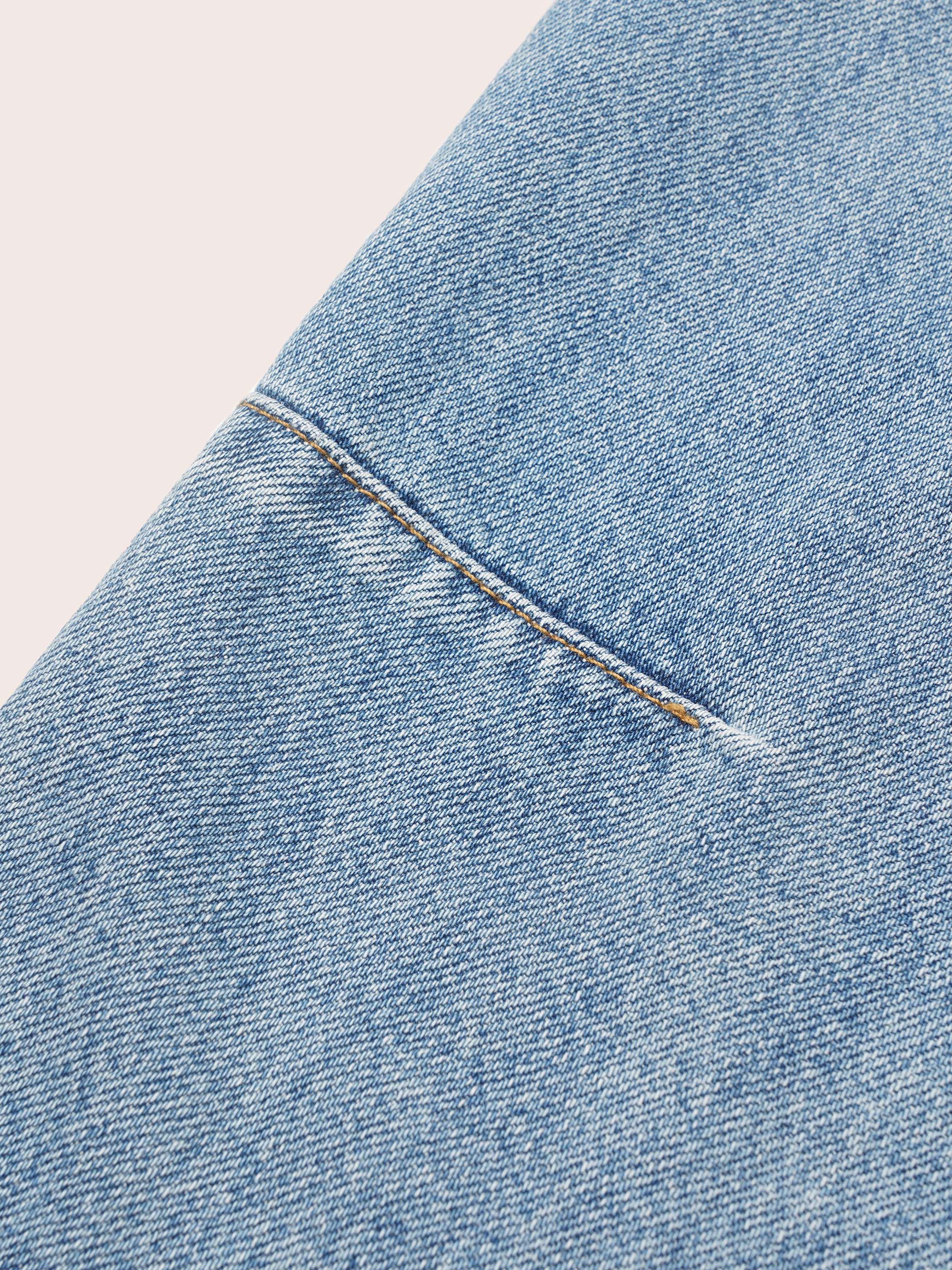 Freya Indigo Cotton Denim Jeans - Image 11