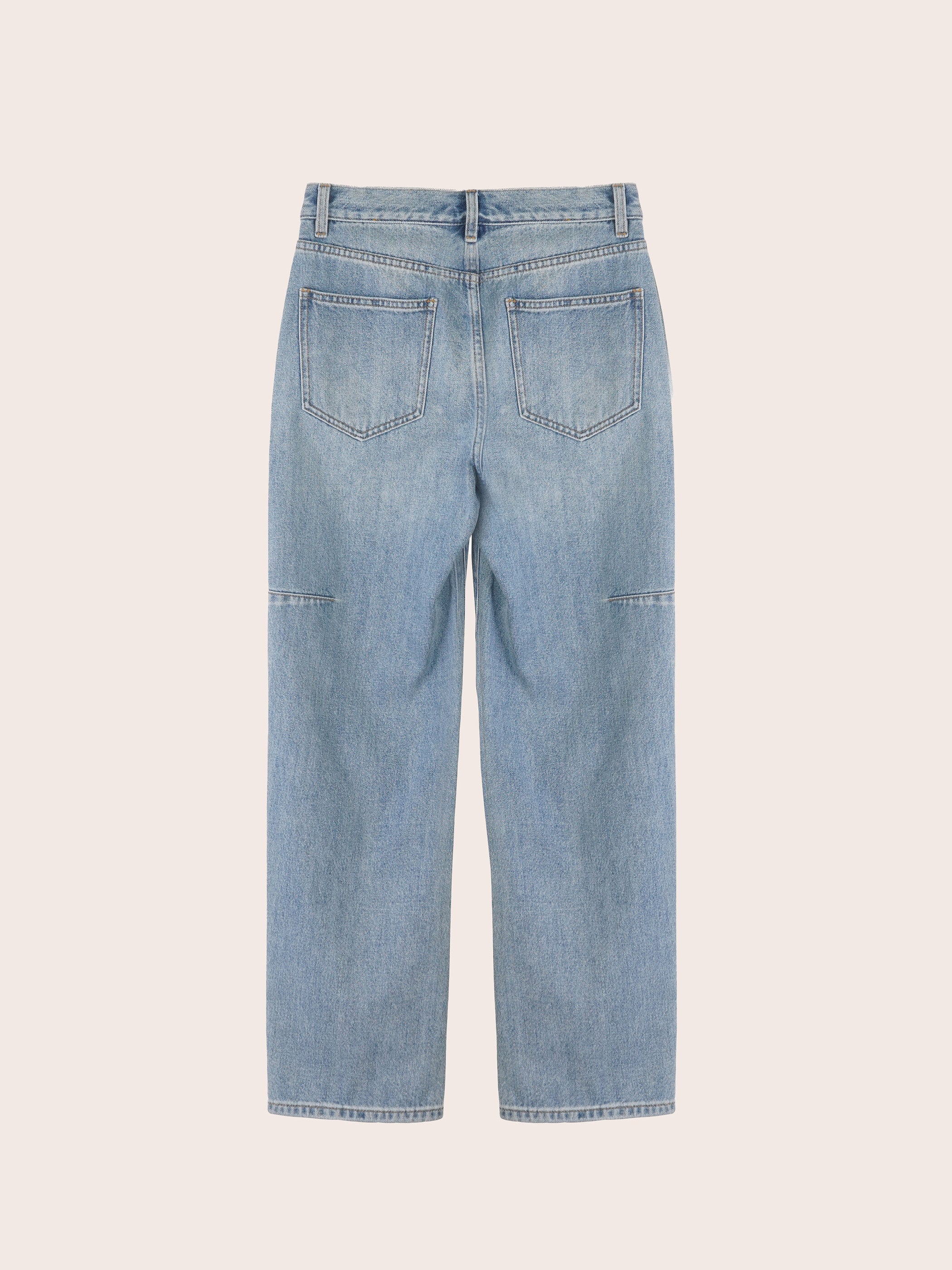 Freya Indigo Cotton Denim Jeans - Image 6