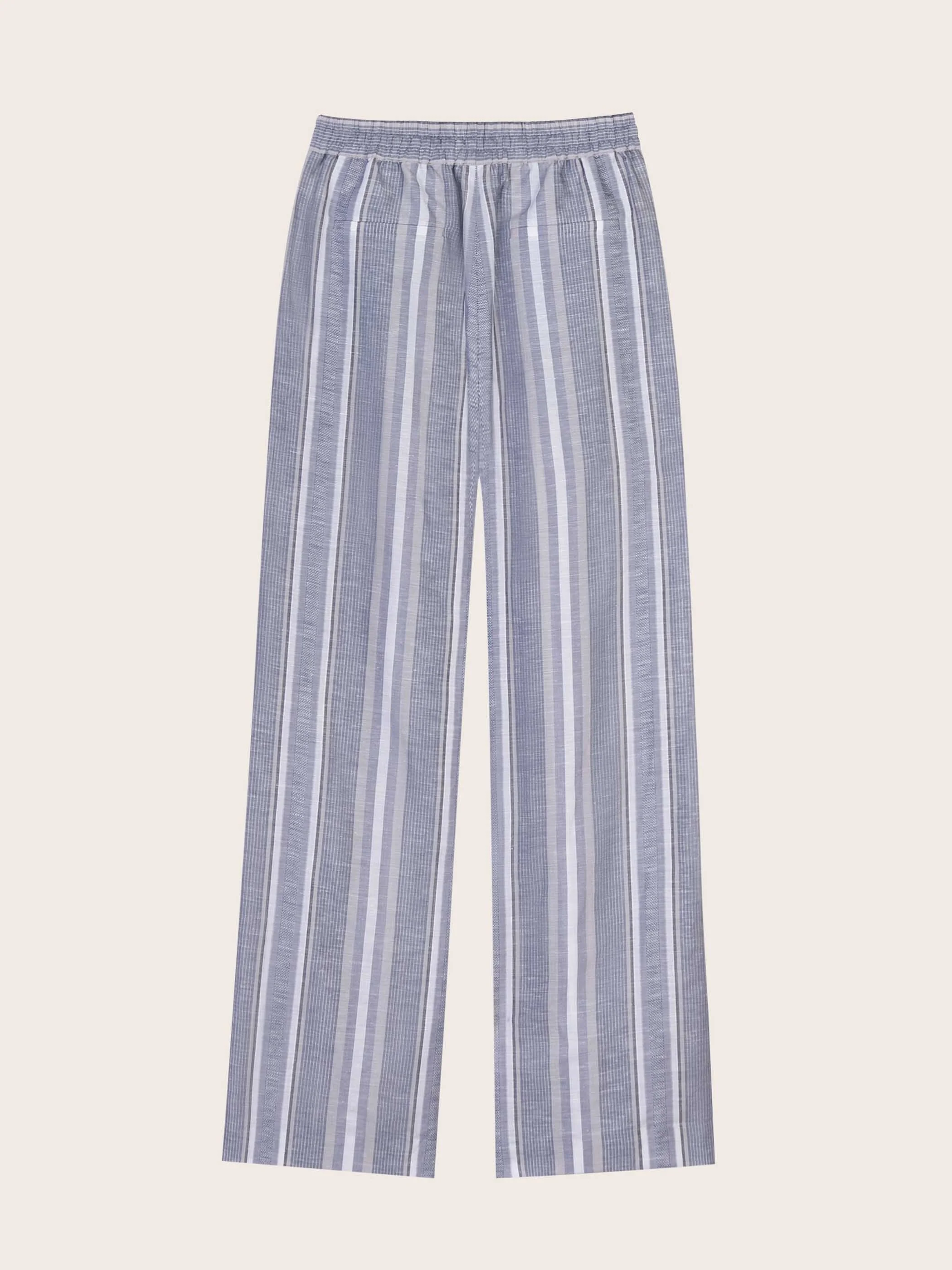 Frida Striped Linen Pants - Image 8
