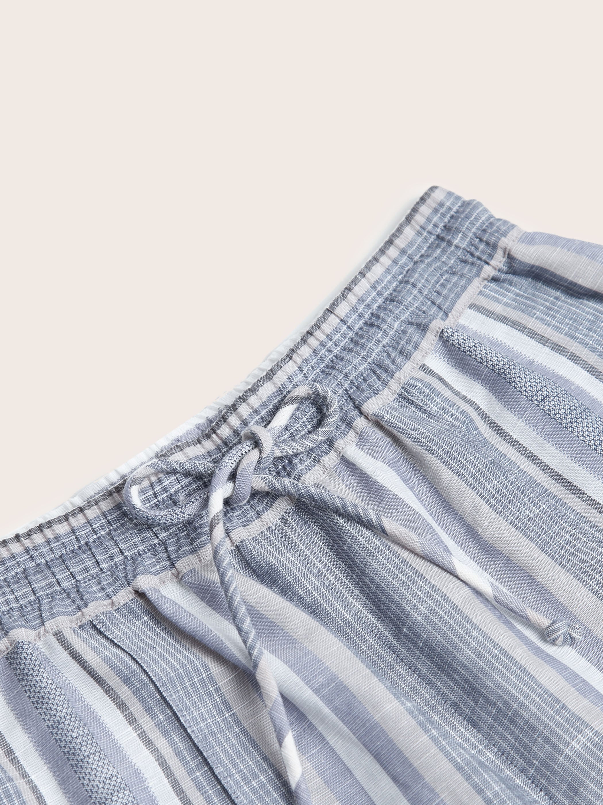Frida Striped Linen Pants - Image 9